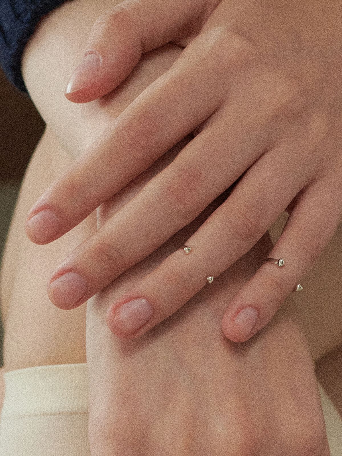 피코먼트(PICOMENT) [RENEWAL] #006 Mini Heart Open Knuckle Ring