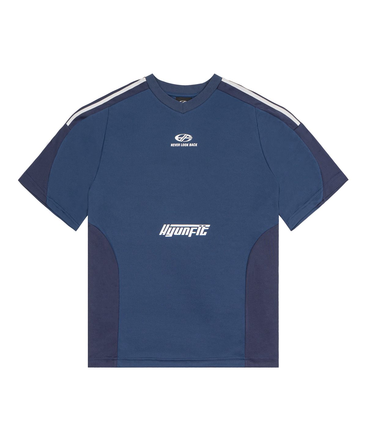 현피트(HYUNFIT) UNITY MESH T-SHIRT-[BLUE]