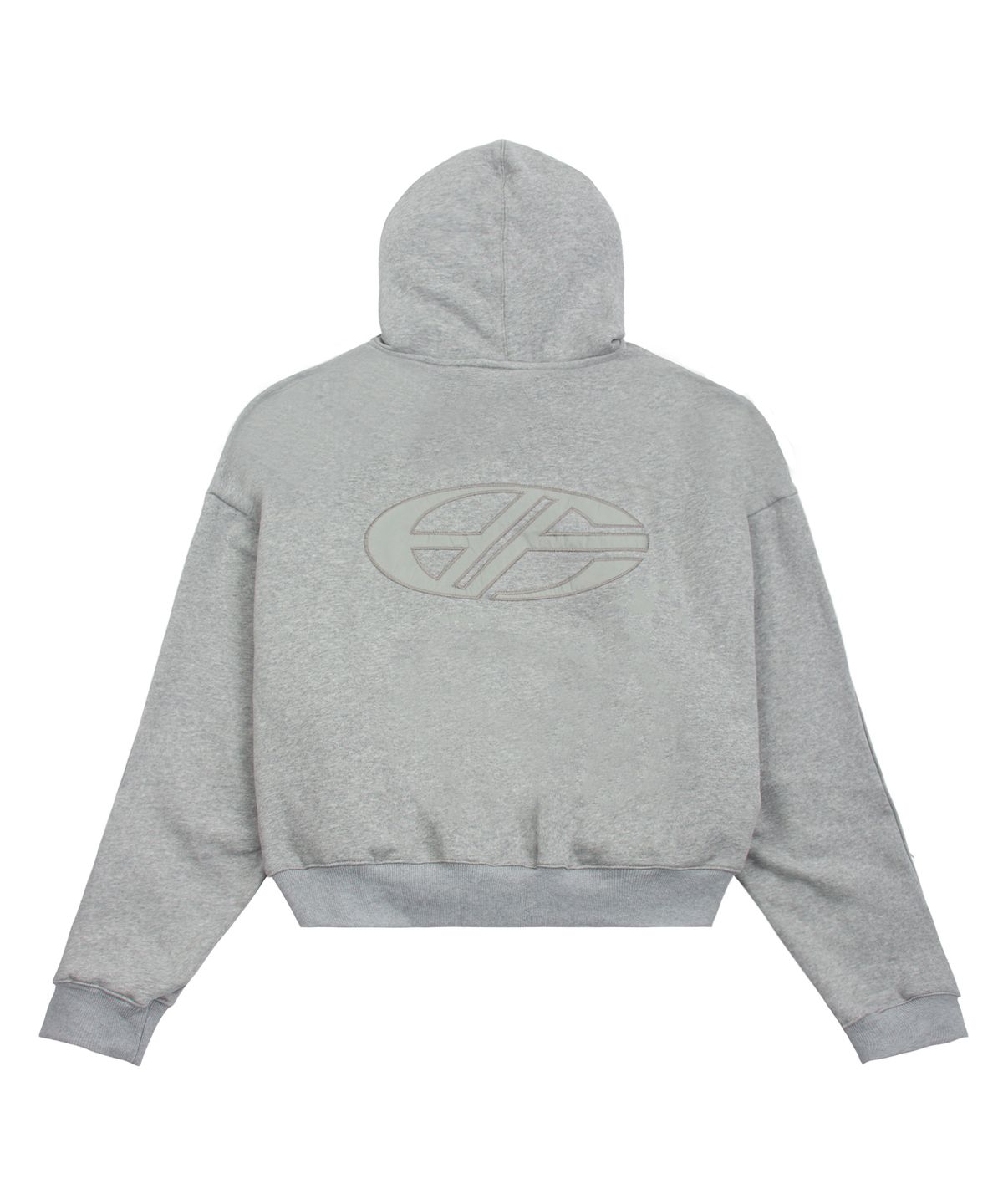 현피트(HYUNFIT) LINE HOODIE ZIP-UP-[GRAY]