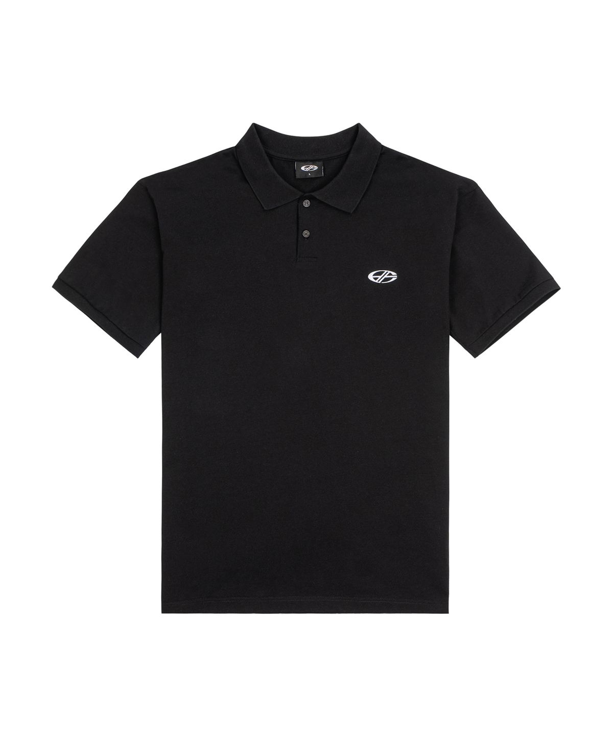 현피트(HYUNFIT) BASIC COLLAR T-SHIRT-[BLACK]