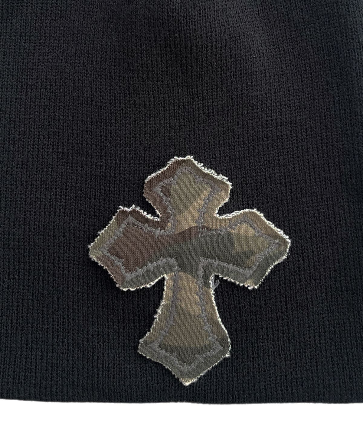 스케이터락(SK8ER ROCK) Cross Patchwork Beanie ((camouflage*black))
