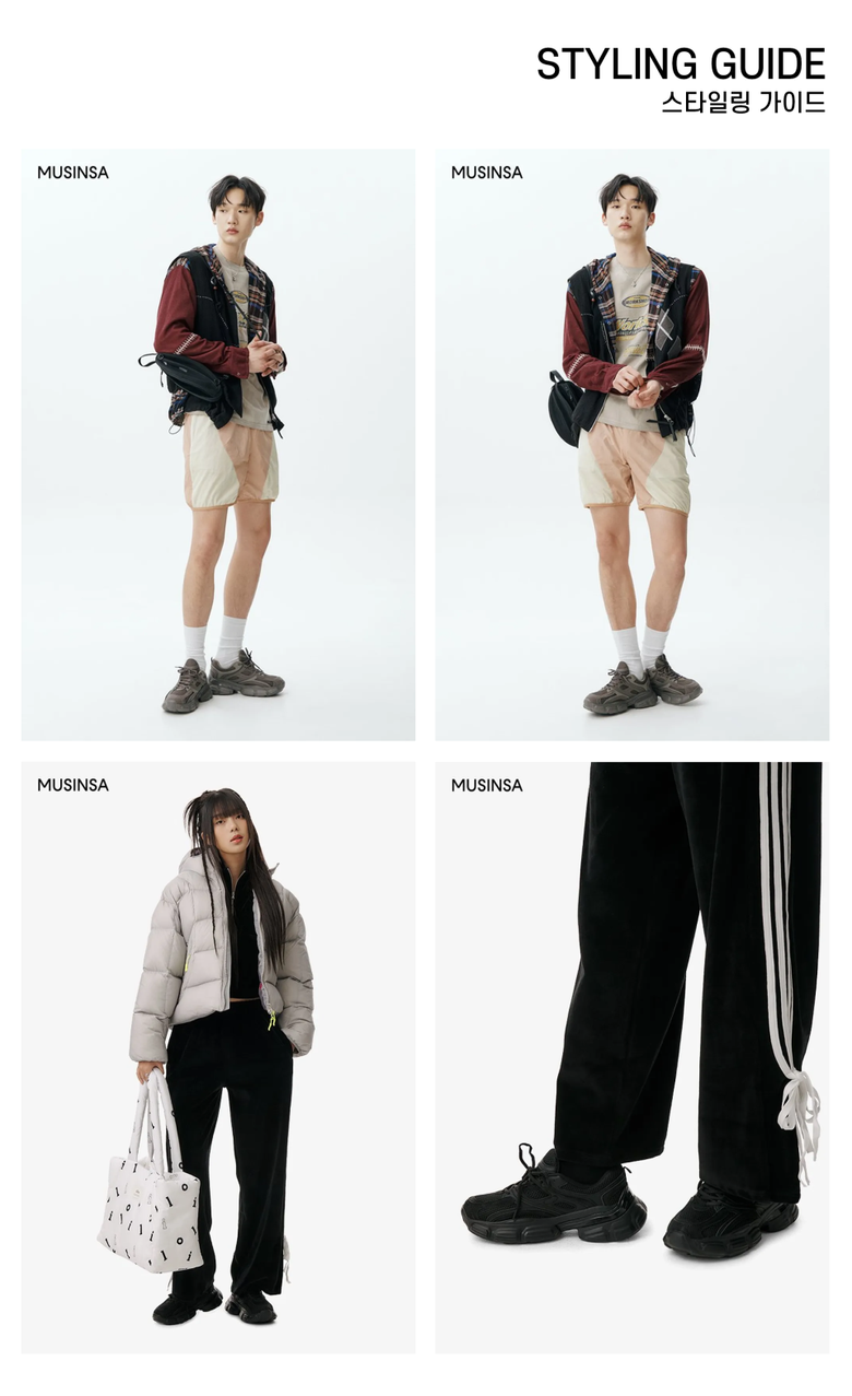 MUSINSA公式 | BUTTON SEOUL アグリー ダディ メッシュ スニーカー