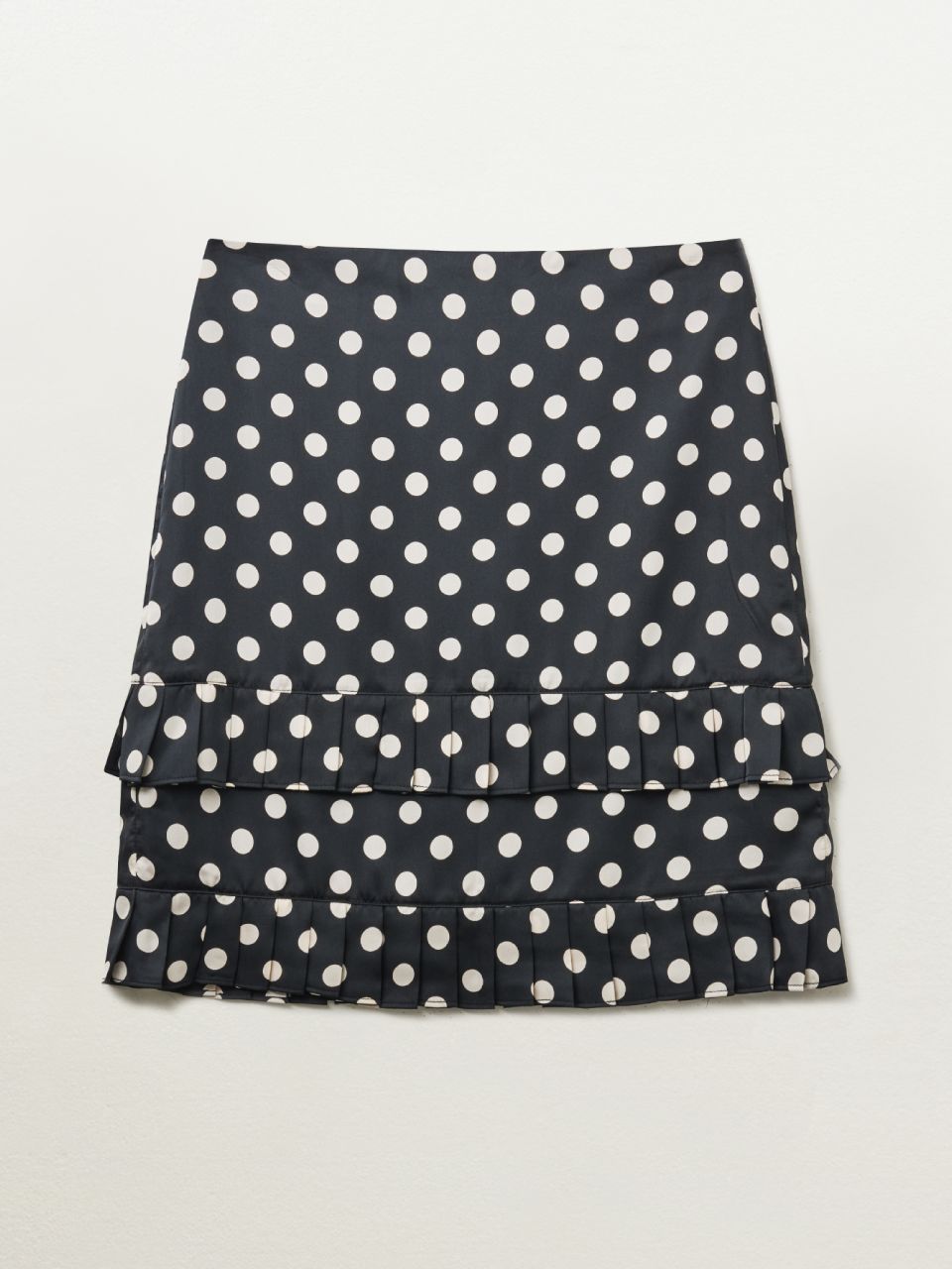 スカート [PEEVES PEEVES] Dot Pleasts Skirt MUSINSA | PEEVES PEEVES Dot Pleasts Skirt / Black