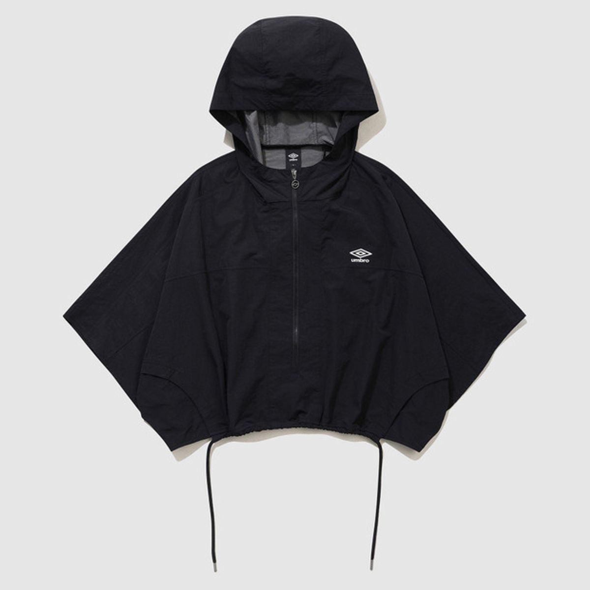 엄브로(UMBRO) 썬샤워 솔리드 우먼스 후드 아노락 블랙(UQ322CWT71)