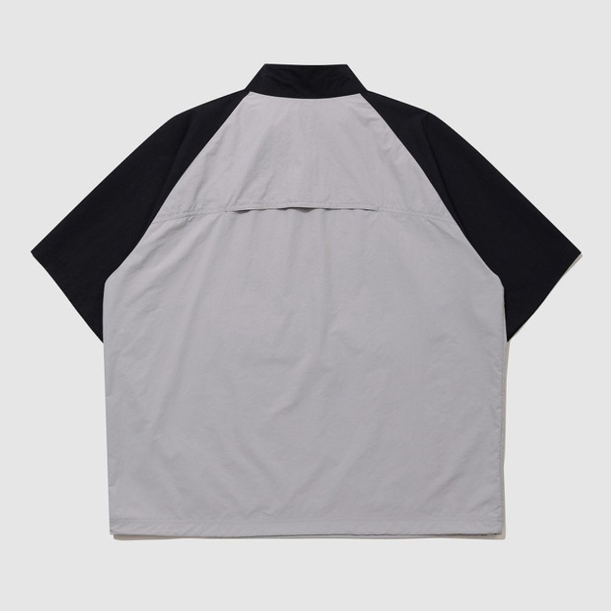 엄브로(UMBRO) 썬샤워 스탠넥 반팔 아노락 그레이(UQ321CWT71)