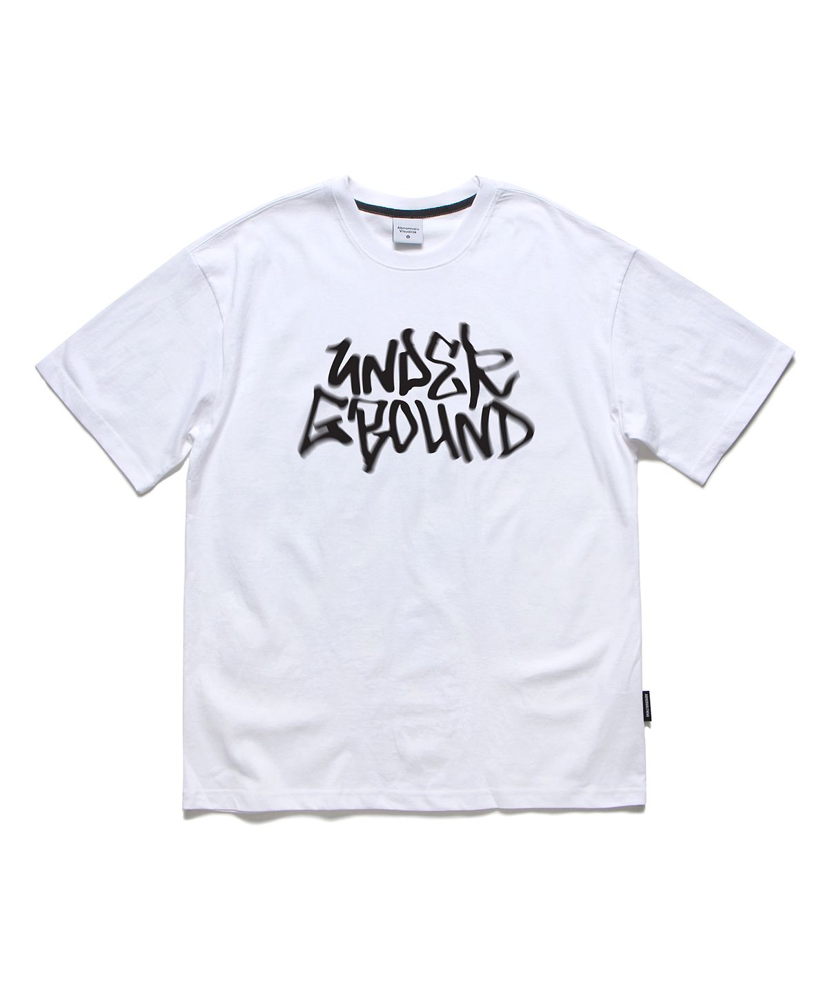 앱놀머씽(ABNORMALTHING) 언더그라운드 오버핏 티셔츠 네이비 (UNDERGROUND T-SHIRT NAVY)