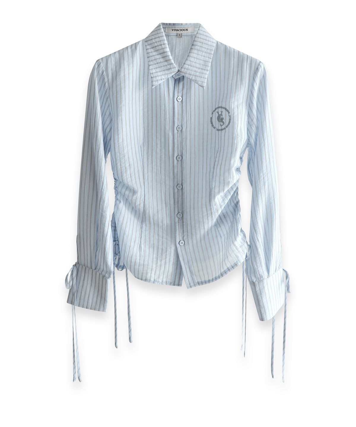 비바셔스(VIVACIOUS) Charme See-through Shirt PINK