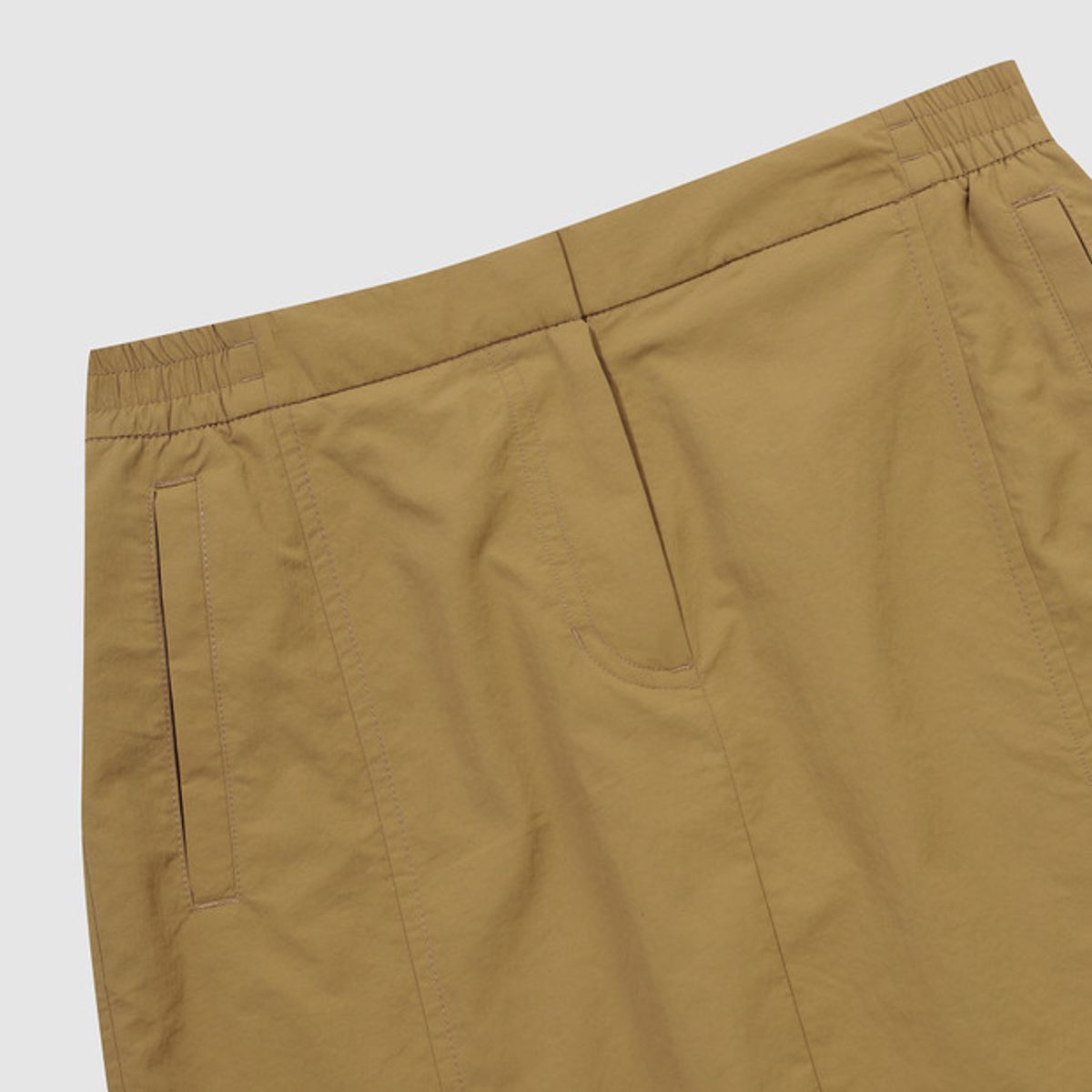 엄브로(UMBRO) 썬샤워 우먼스 미디 스커트 브라운(UQ322CSK71)