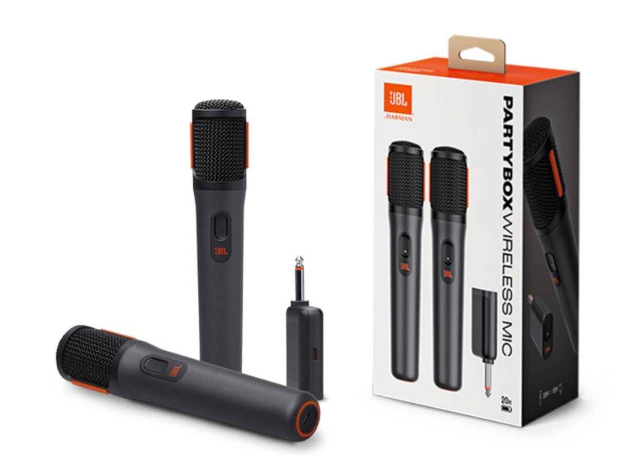 제이비엘(JBL) JBL  PARTYBOX WIRELESS MIC 2채널 무선 핸드마이크  (듀얼)