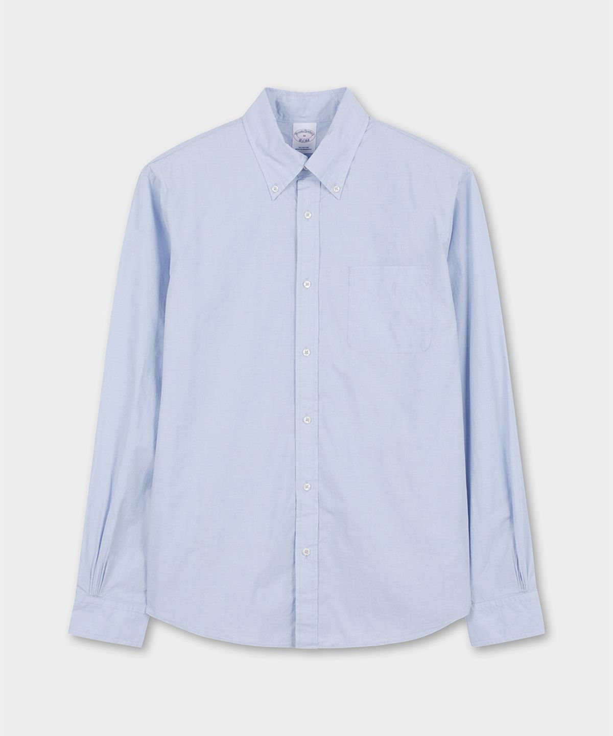 브룩스 브라더스(BROOKS BROTHERS) 프라이데이 엔드온엔드 스포츠셔츠 (라이트블루) (BBTHMM3397LFS)