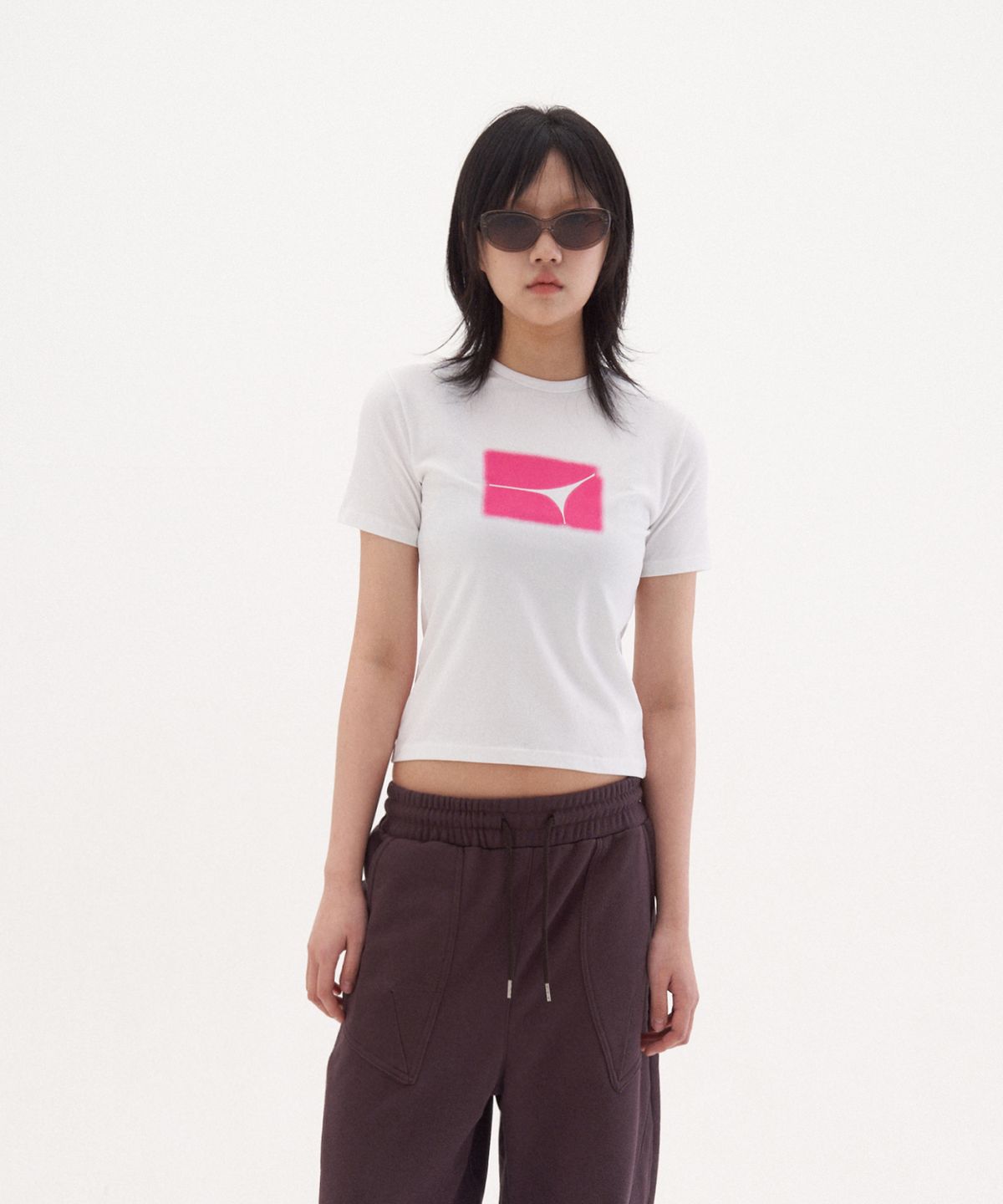하이파이 사운드 레퍼런스(HIFI SOUND REFERENCE) 심볼 티셔츠, 화이트