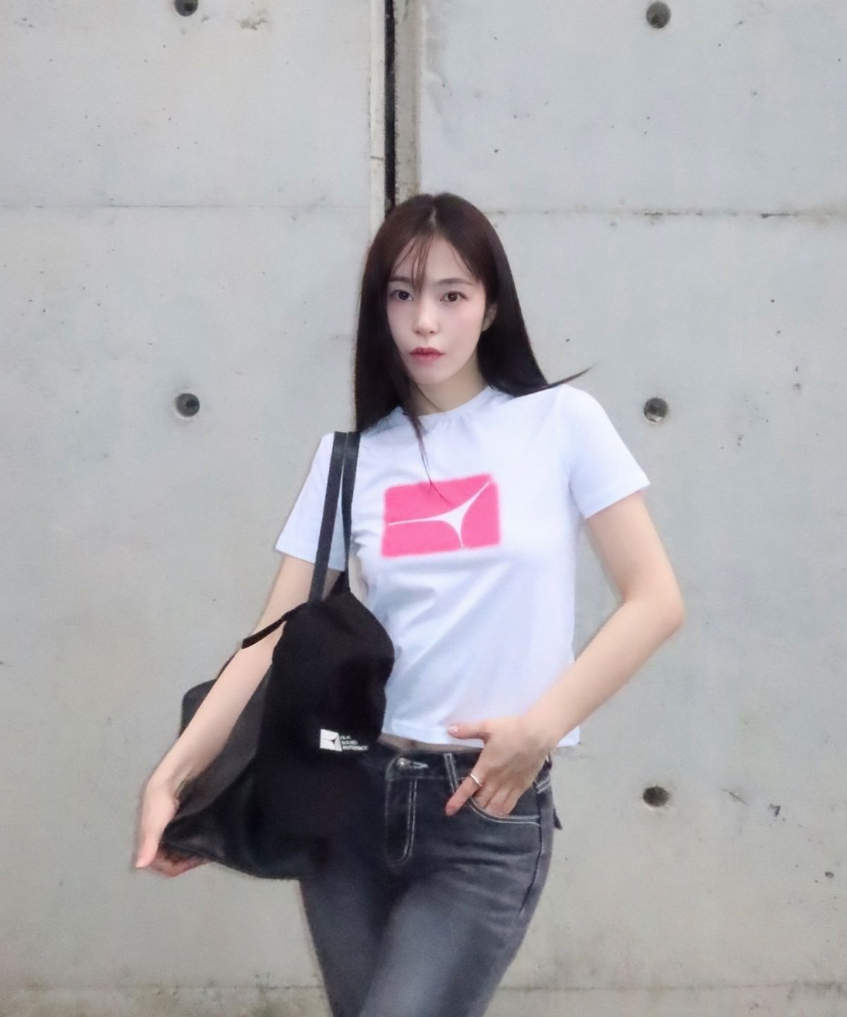 하이파이 사운드 레퍼런스(HIFI SOUND REFERENCE) 심볼 티셔츠, 화이트