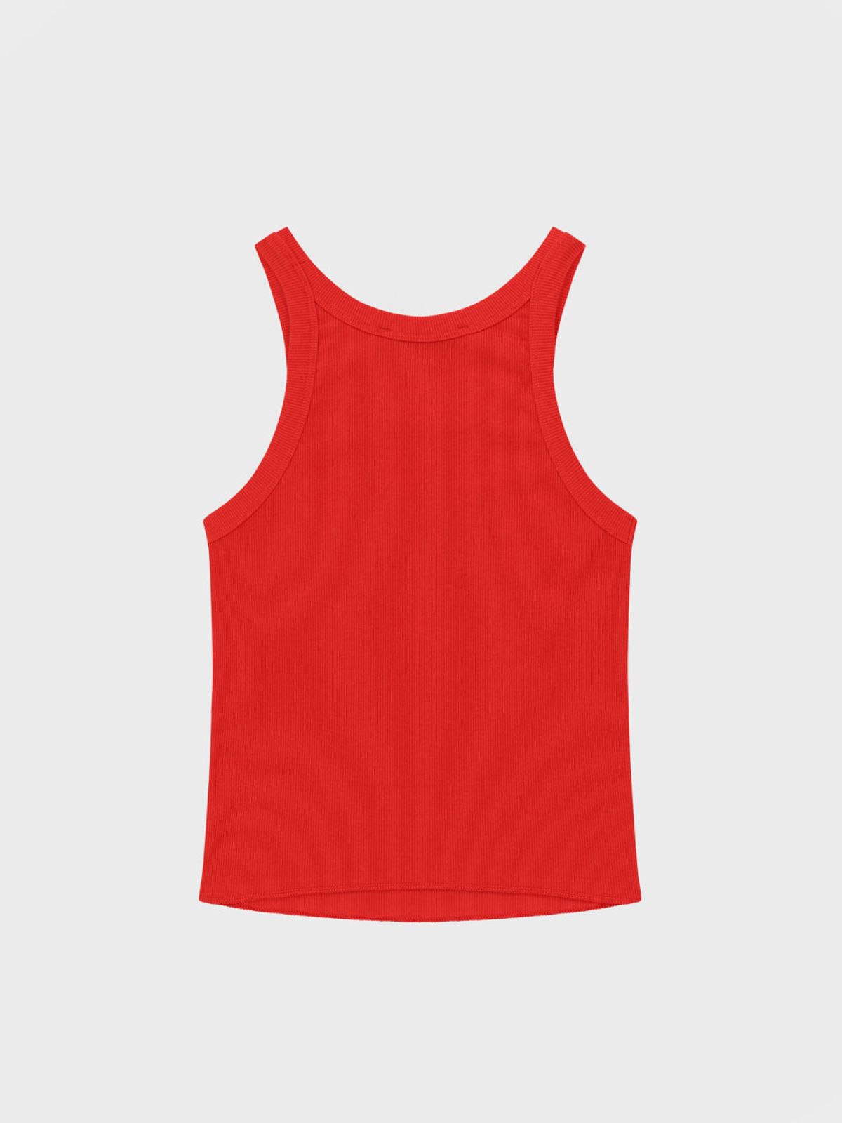 비수스(VISUS) Cotton Sleeveless Top_Red