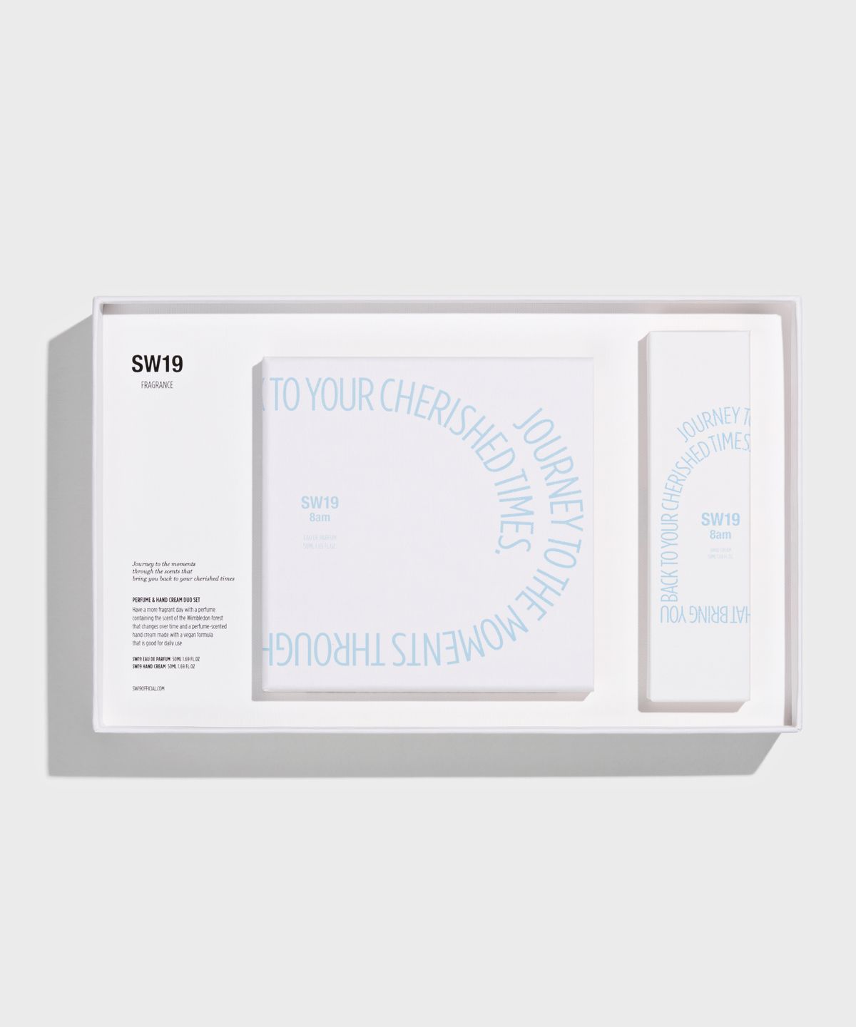 에스더블유나인틴(SW19) SW19 8am PERFUME HAND CREAM DUO SET