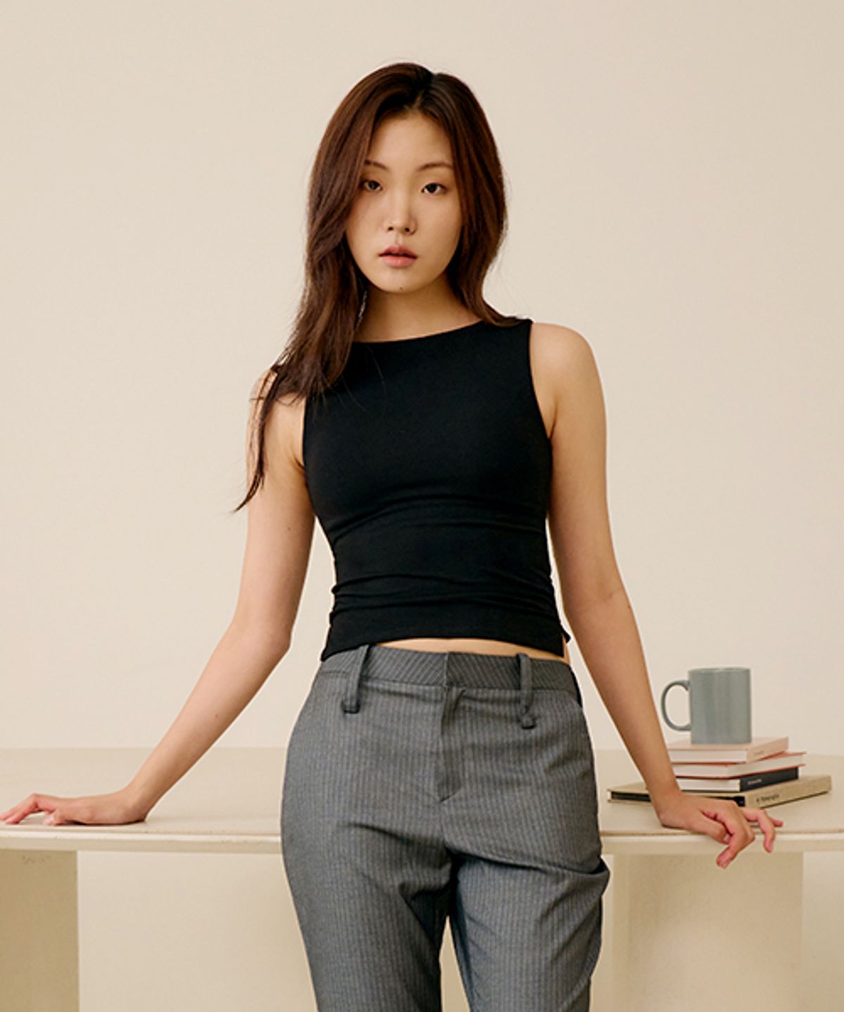 마른파이브(MARN5) 날마다 브라탑 보트넥 슬릿_5colors