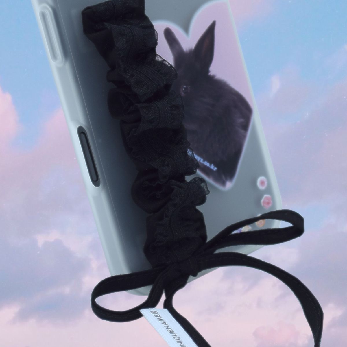 세컨드유니크네임(SECOND UNIQUE NAME) SUN CASE LACE GOBULL BAND BLACK (FLEXI)