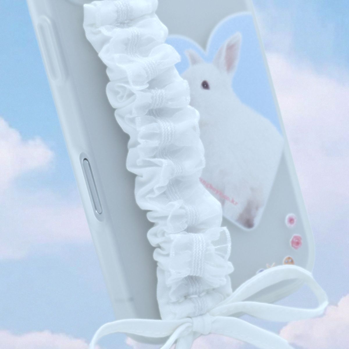 세컨드유니크네임(SECOND UNIQUE NAME) SUN CASE LACE GOBULL BAND WHITE (FLEXI)