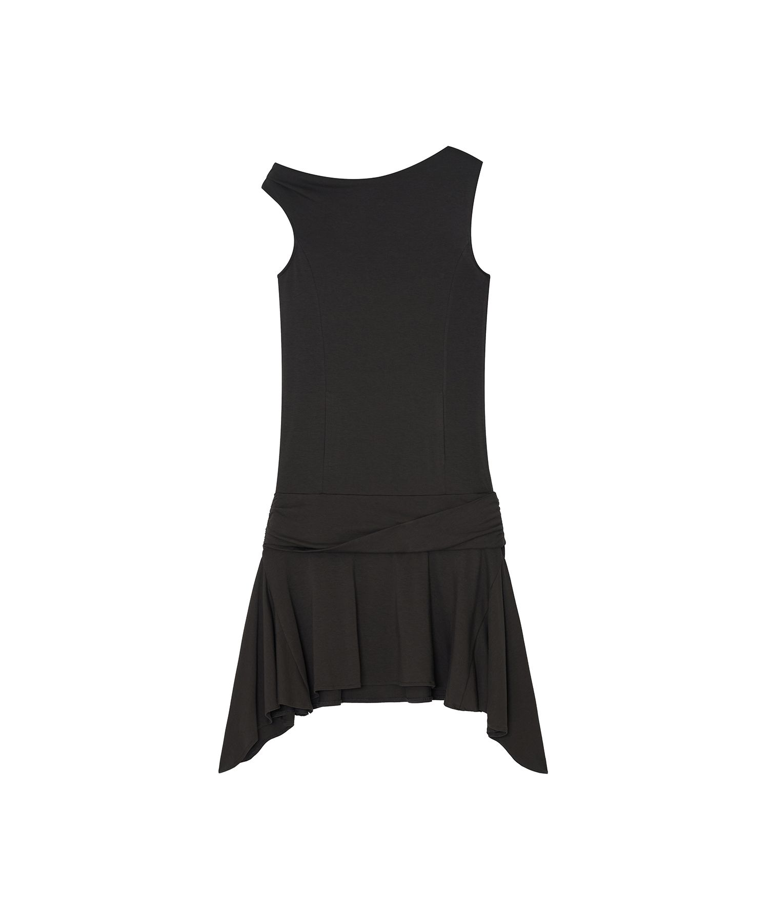 ★KASHIKO★ASYMMETRIC STUD ONEPIECE MUSINSA | KASHIKO Asymmetric Stud Onepiece Warm Gray