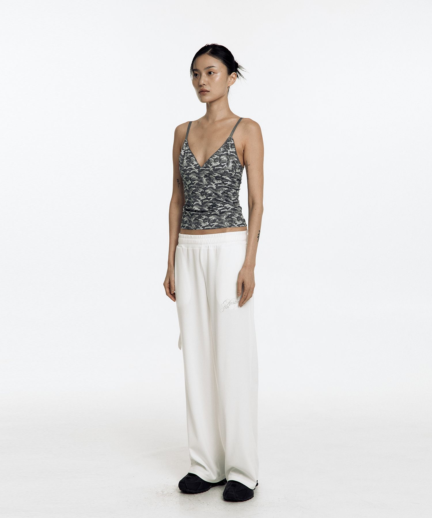 [Kashiko] ★ Scarf Sweat Pants MUSINSA | KASHIKO Scarf Sweat Pants White