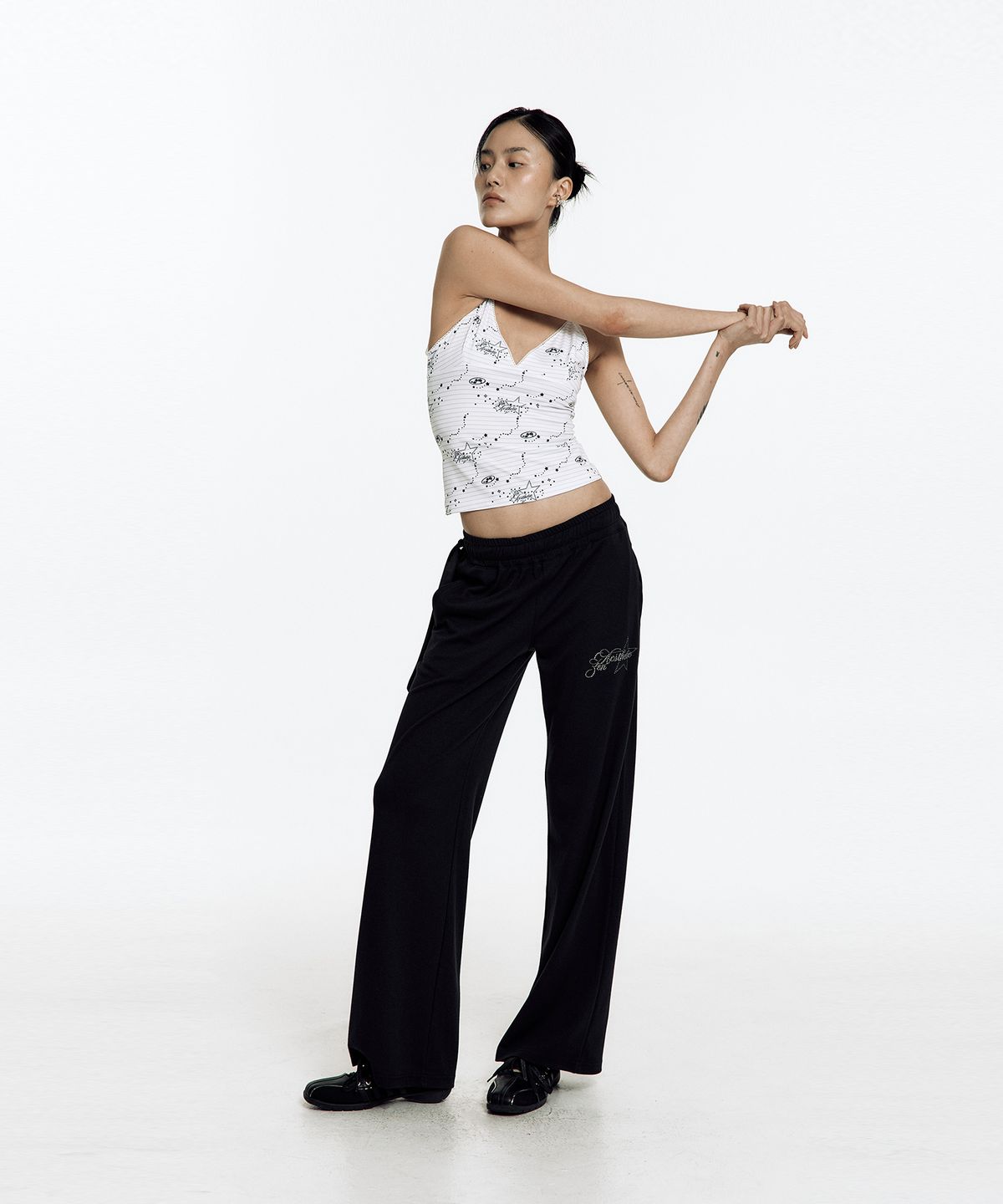 카시코(KASHIKO) Cozy Camisole Top Stripe