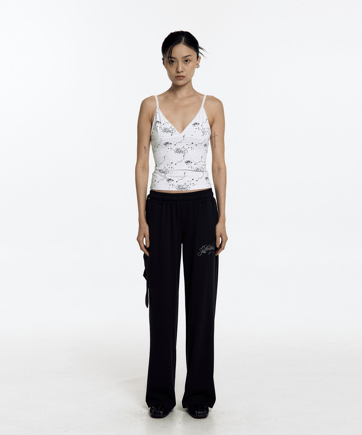 카시코(KASHIKO) Cozy Camisole Top Stripe