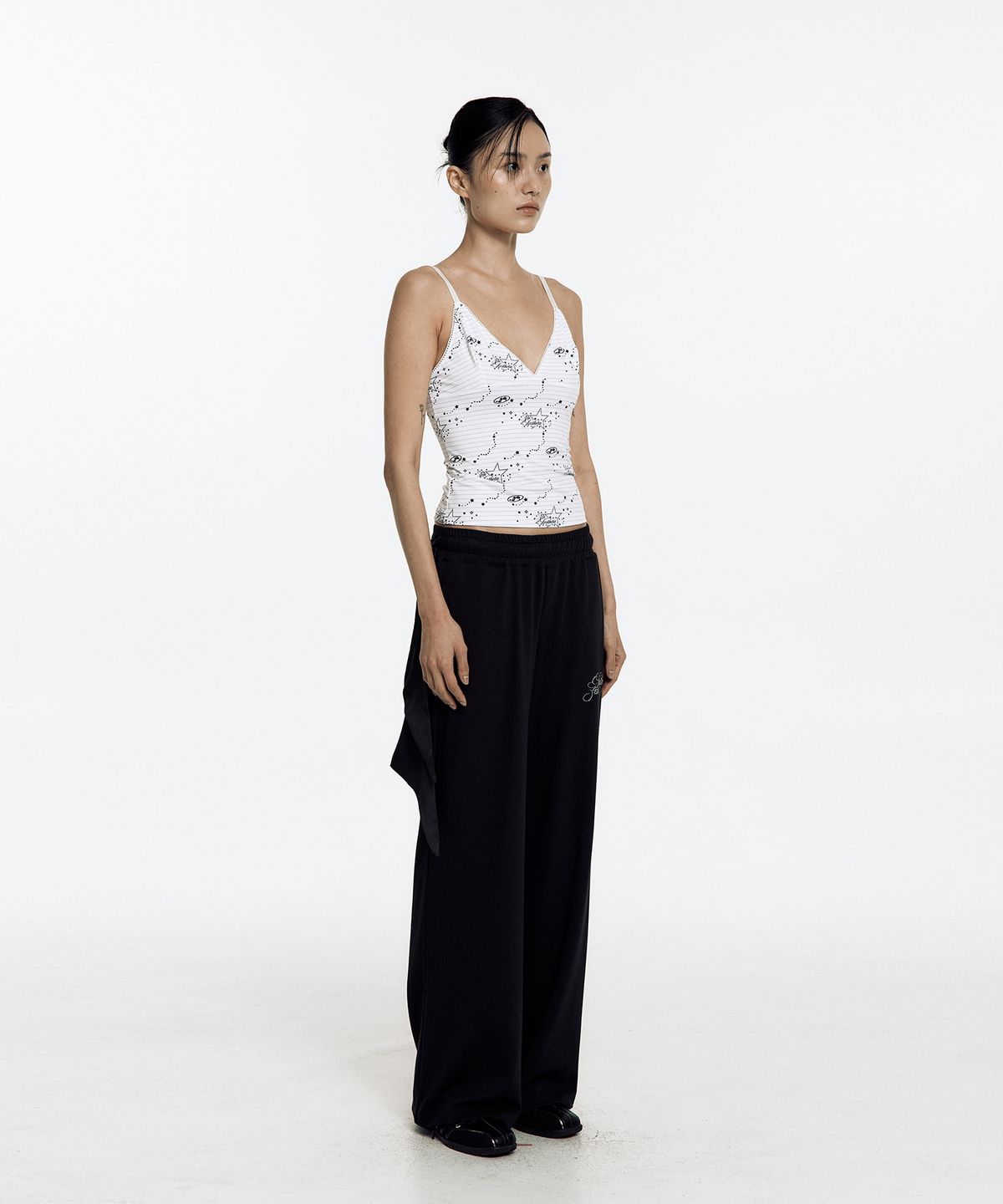 카시코(KASHIKO) Cozy Camisole Top Stripe
