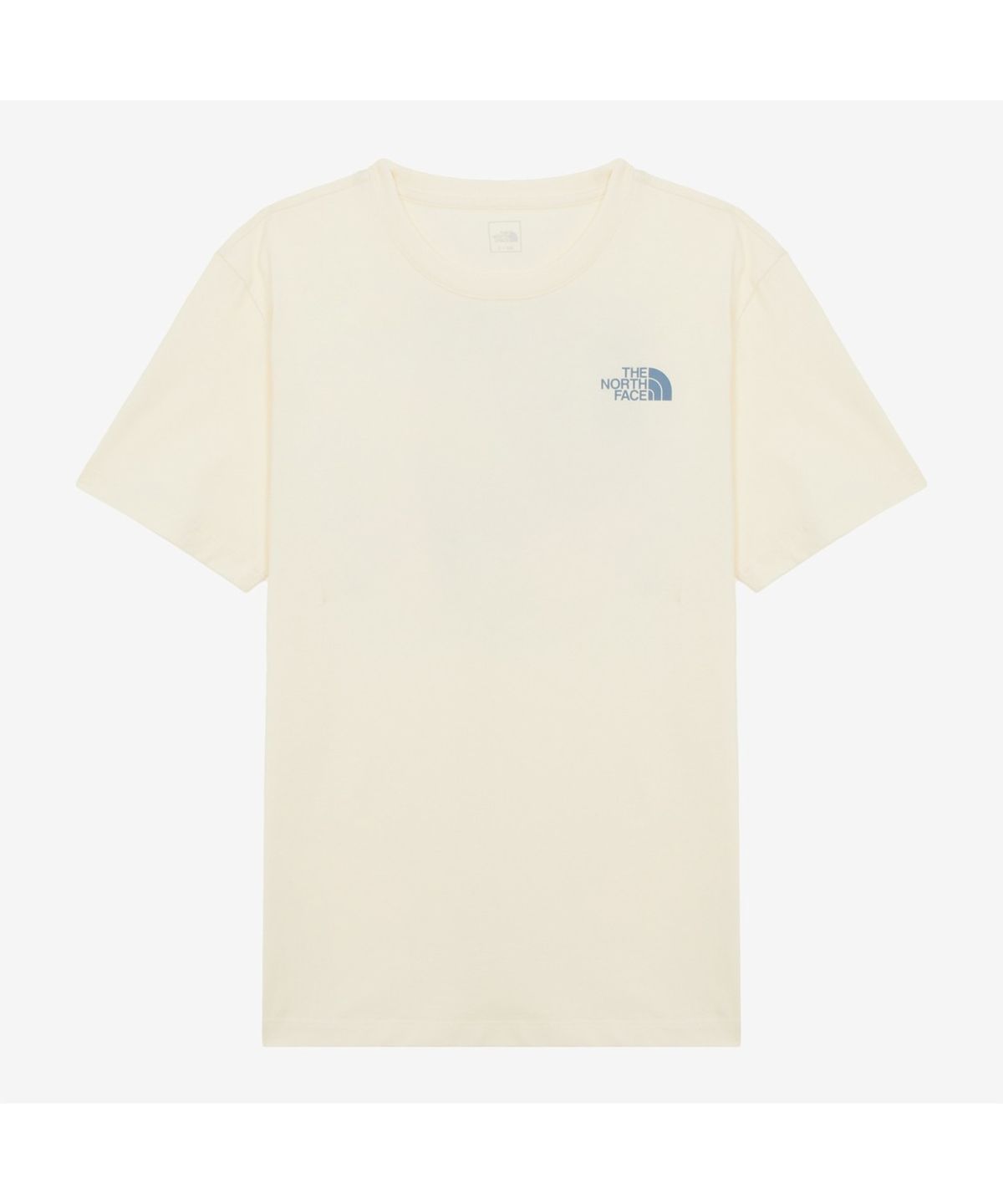 노스페이스(THE NORTH FACE) NT7UR61A 순경음 반팔 라운드티 CREAM
