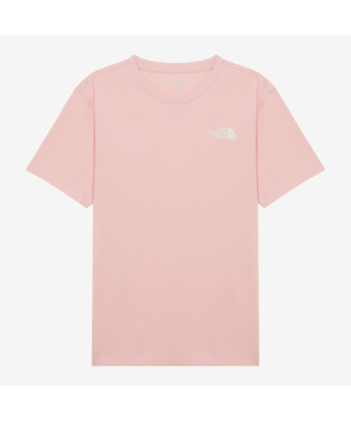 노스페이스(THE NORTH FACE) NT7UR61B 순경음 반팔 라운드티 LIGHT PINK