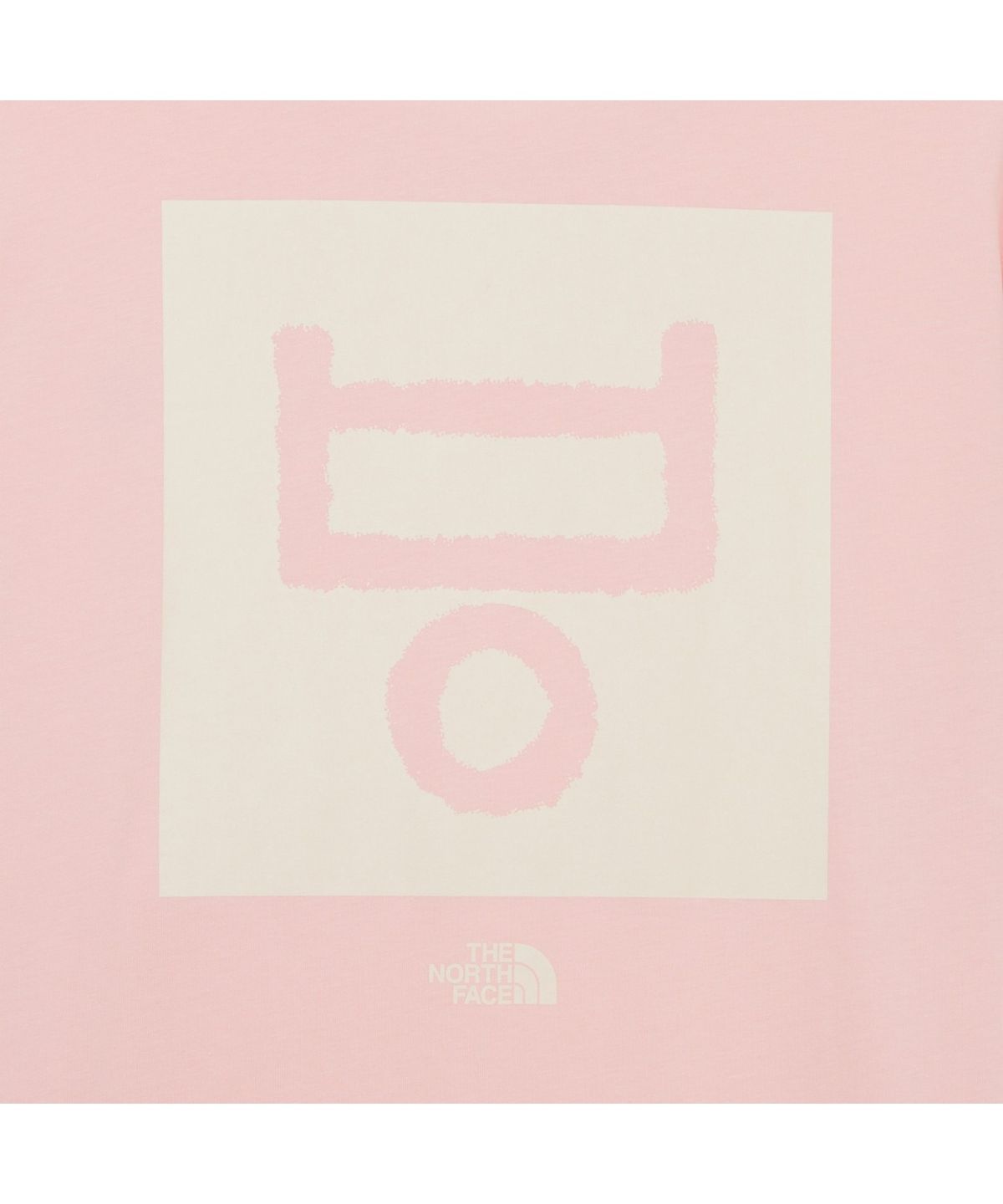 노스페이스(THE NORTH FACE) NT7UR61B 순경음 반팔 라운드티 LIGHT PINK