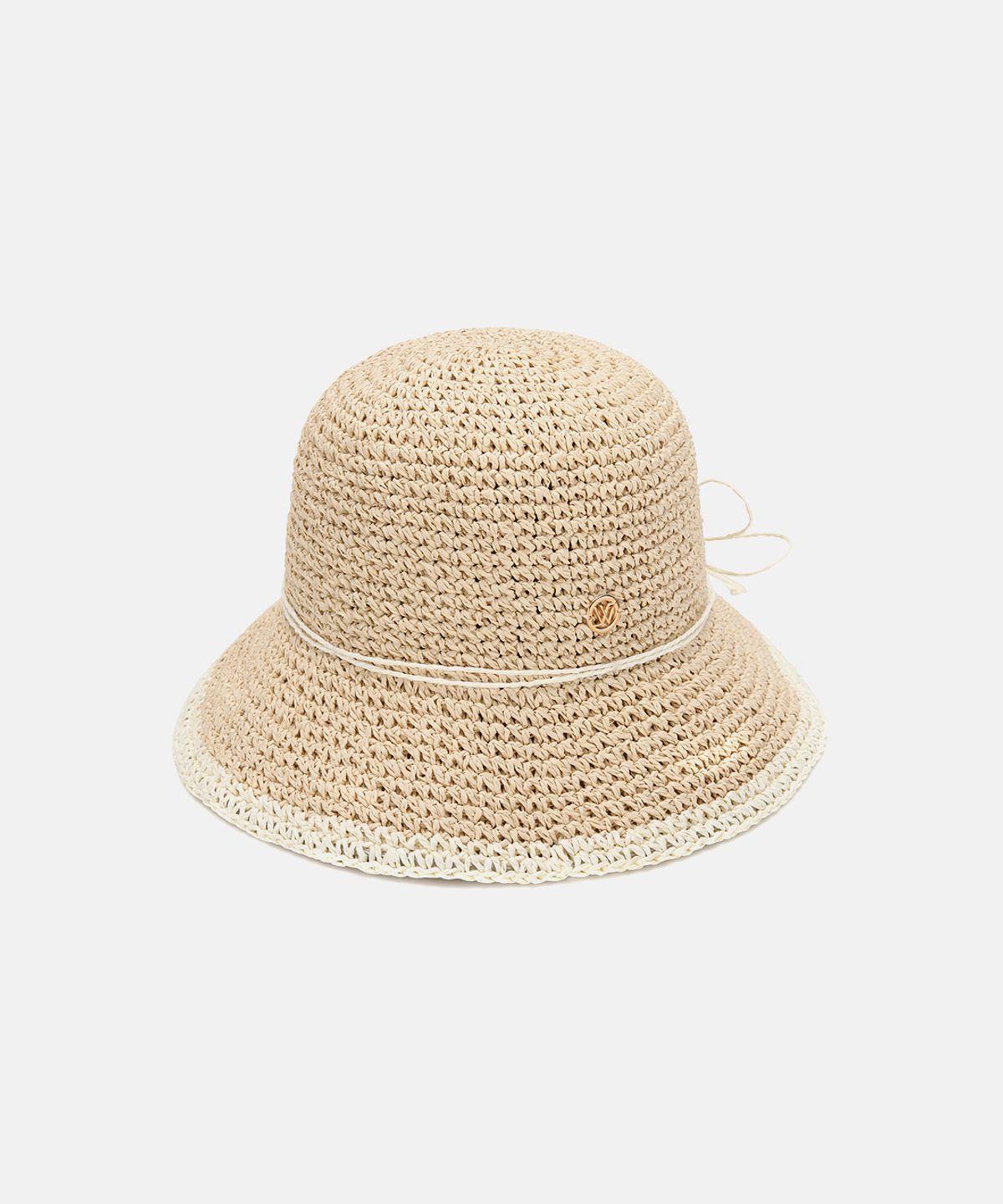 화이트샌즈(WHITE SANDS) 지사 리본 클로슈햇 앙티브 (2 colors)