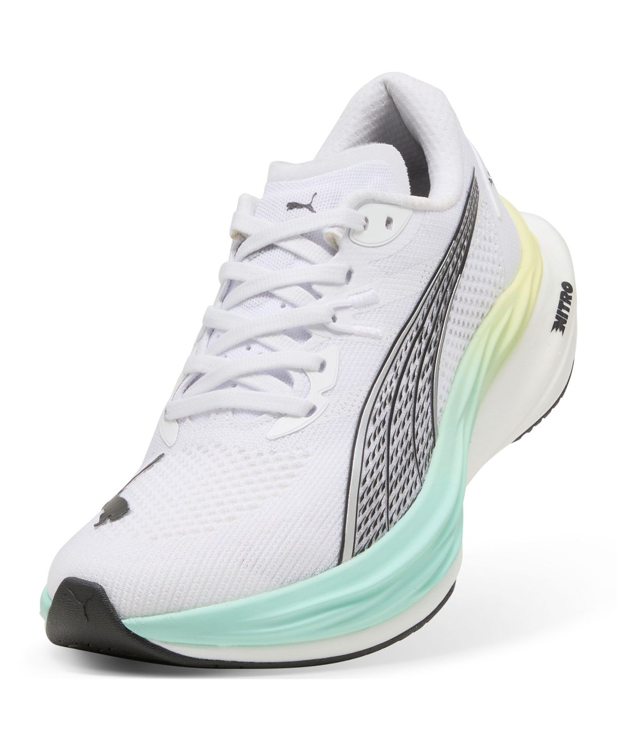 푸마(PUMA) 디비에이트 나이트로 3 우먼스 - 화이트:민트 / 309708-20