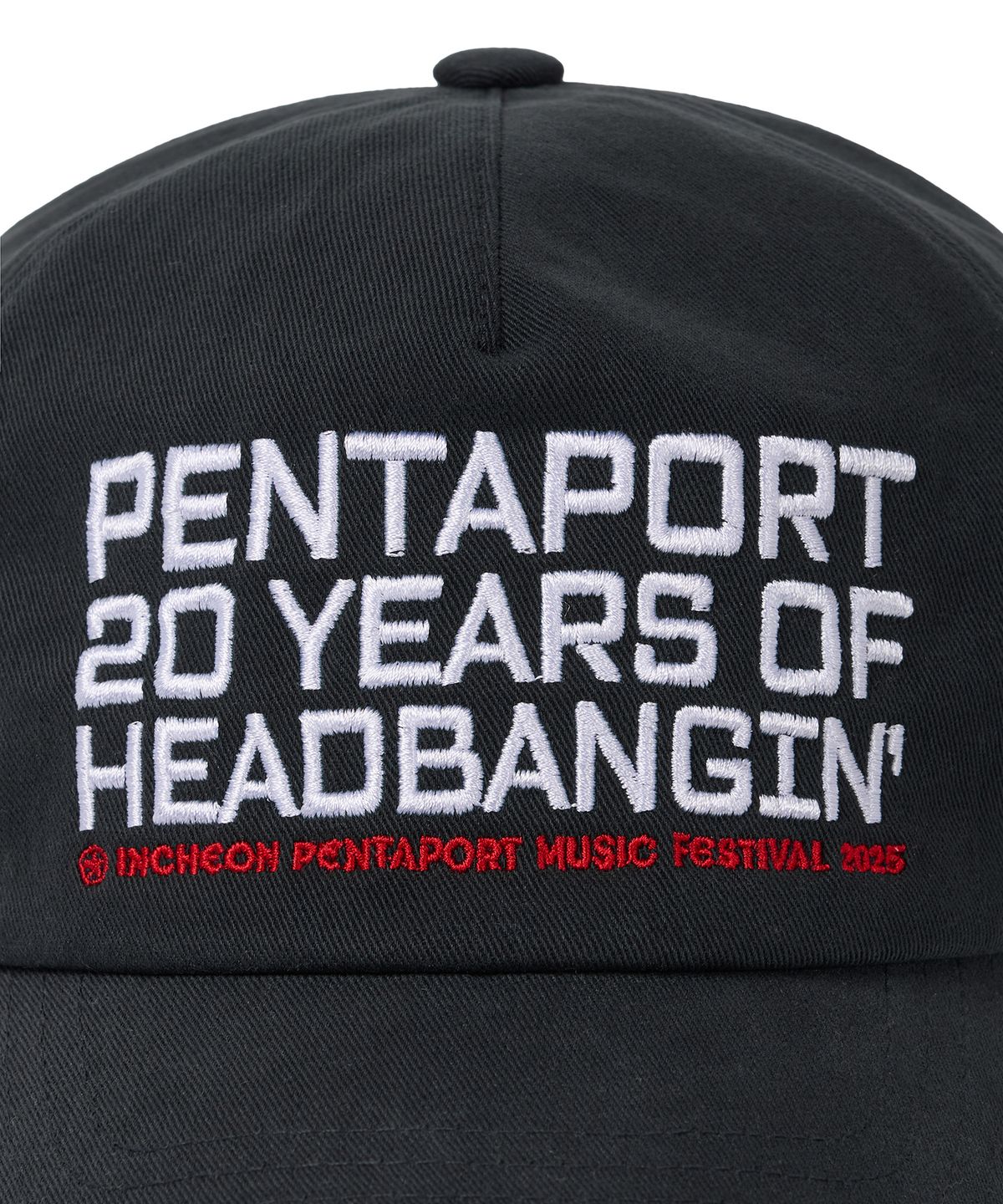 디스커스 애슬레틱(DISCUS ATHLETIC) 2025 PENTAPORT 레터링 5패널 캡 네이비