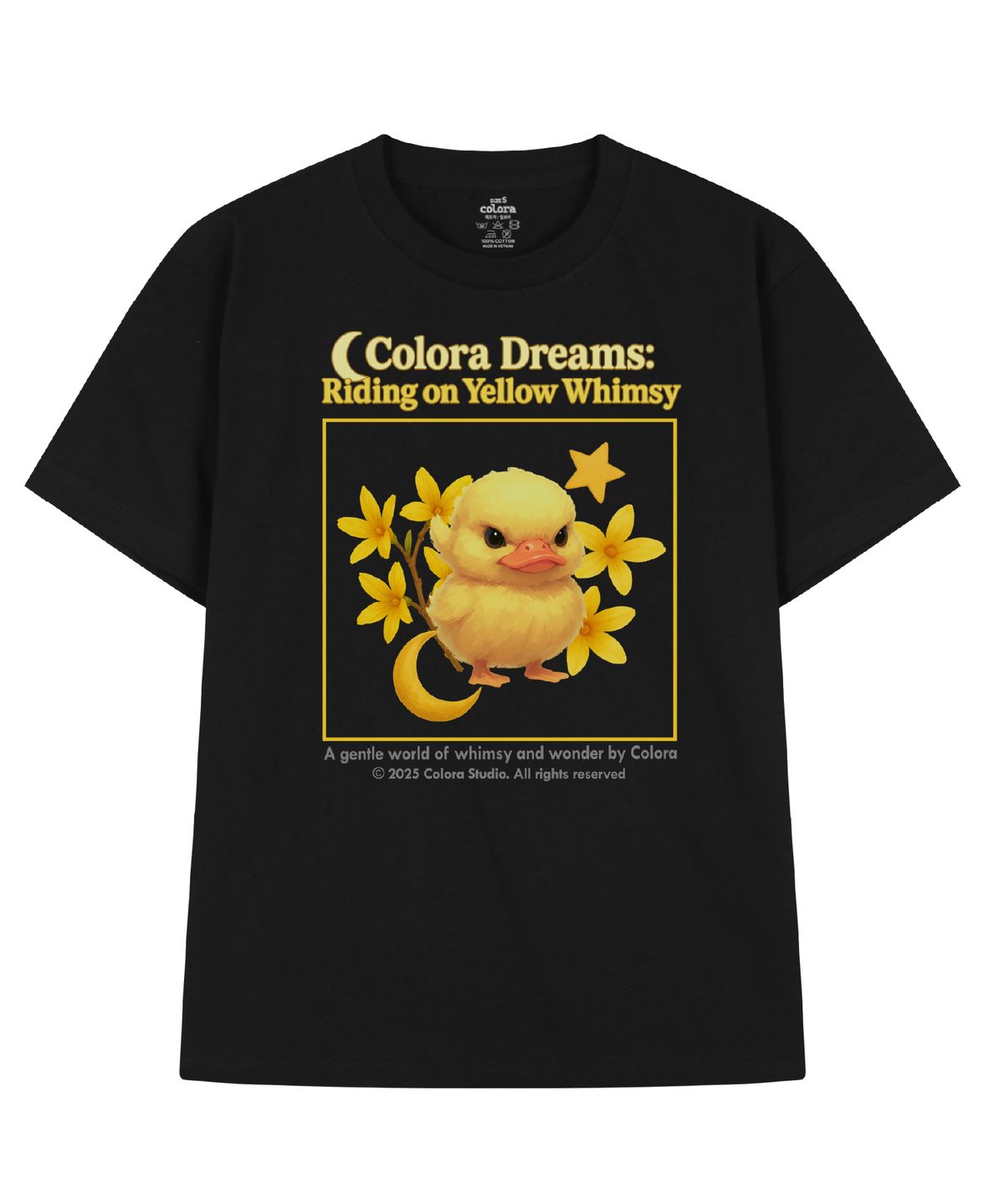 컬로라(COLORA) 컬로라 드림 베이비 덕 반팔 티셔츠 (3color)