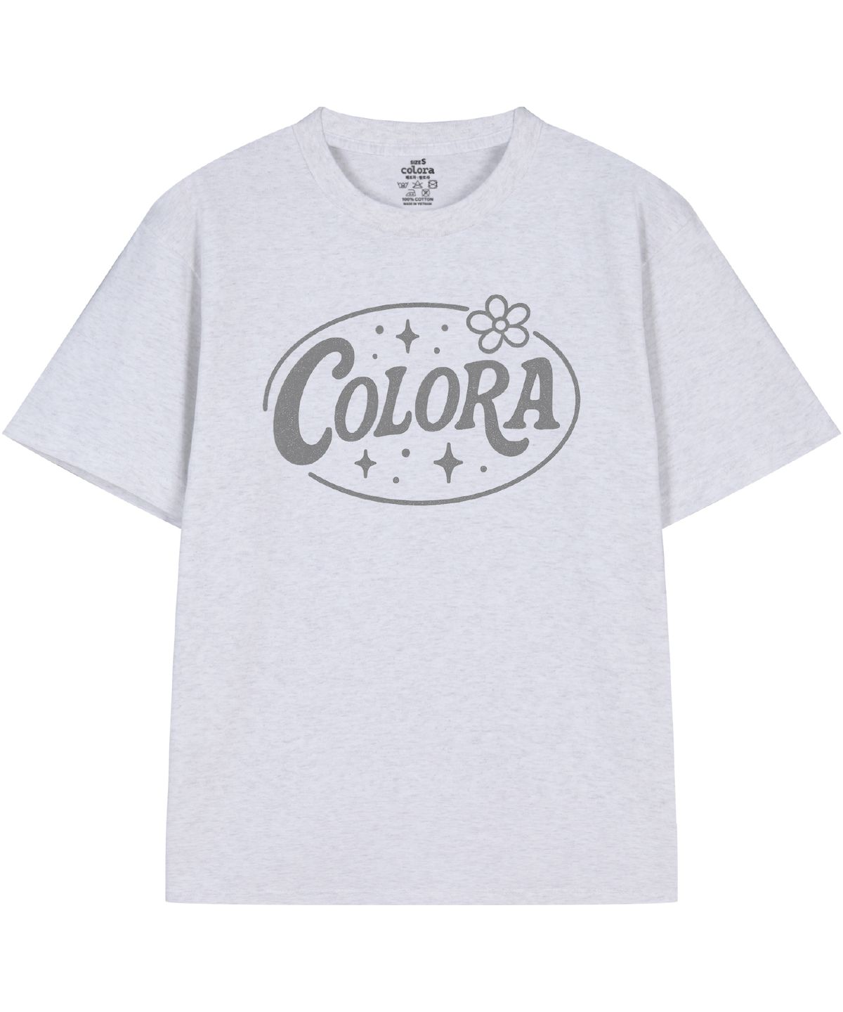 컬로라(COLORA) 컬로라 큐트 로고 반팔 티셔츠 (3color)