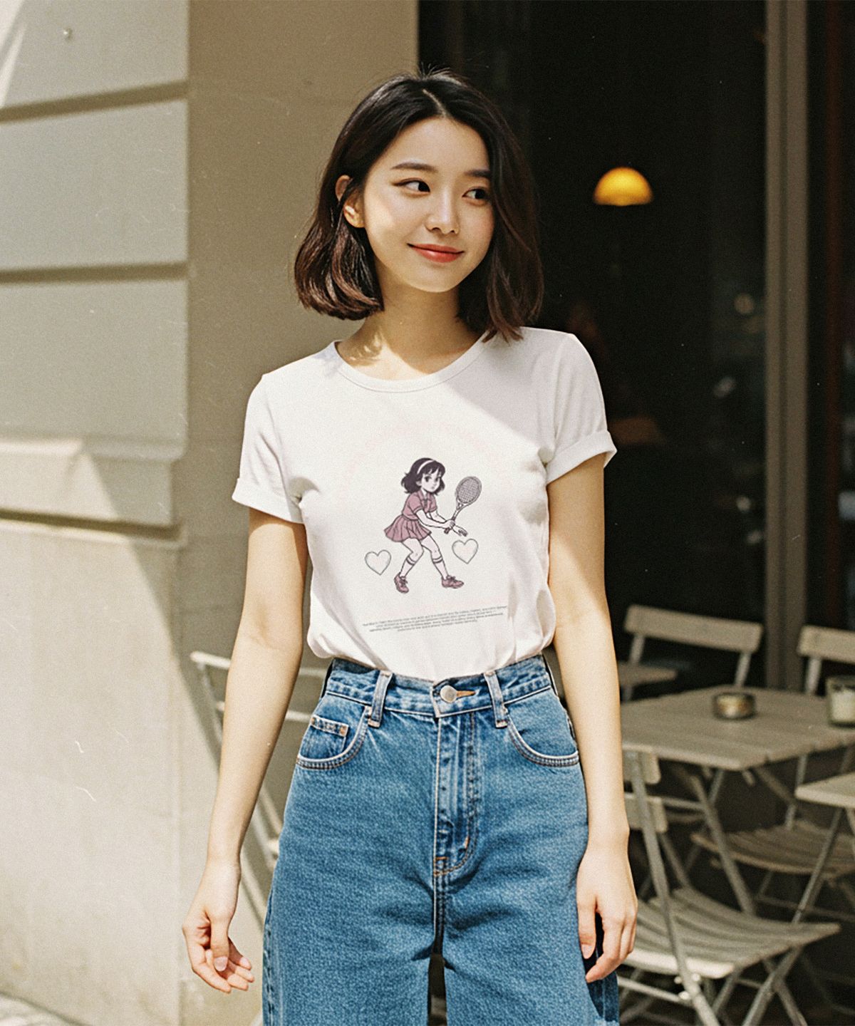 컬로라(COLORA) 컬로라 테니스 클럽 뉴비 반팔 티셔츠 (3color)