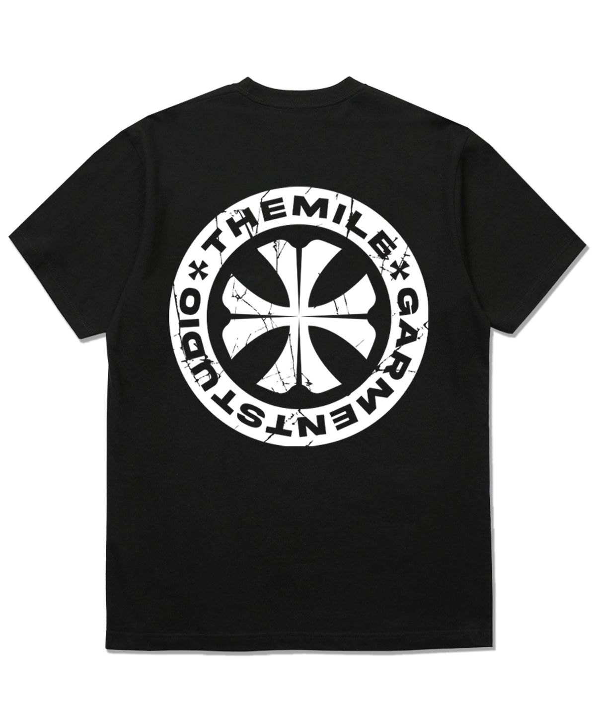 더마일(THEMILE) GARMENT STUDIO CREW [BLACK]