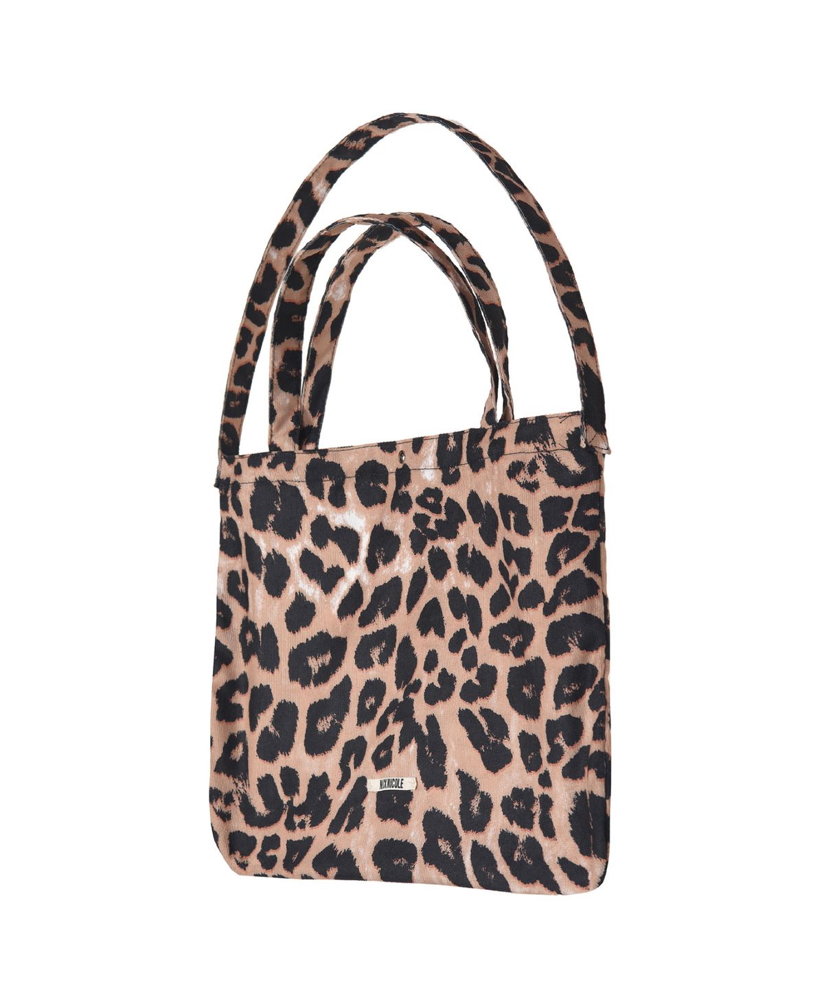 닉앤니콜(NICK&NICOLE) LEOPARD TWOWAY SQUARE BAG_BROWN