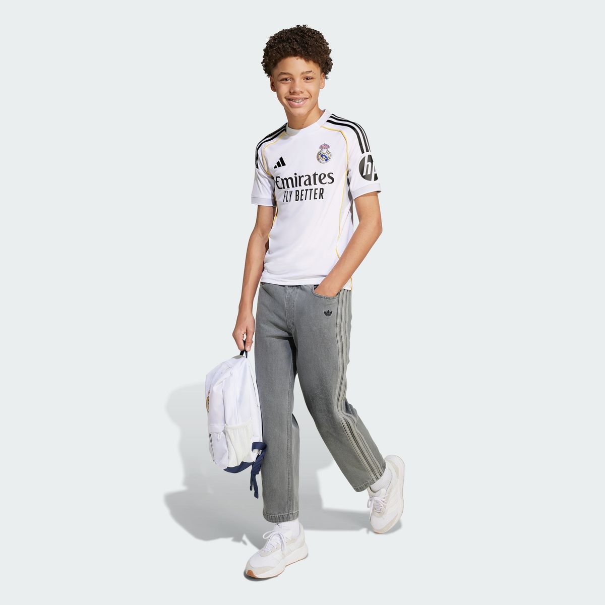 아디다스 키즈(ADIDAS KIDS) 레알 마드리드 25/26 홈 저지 키즈 JN8887
