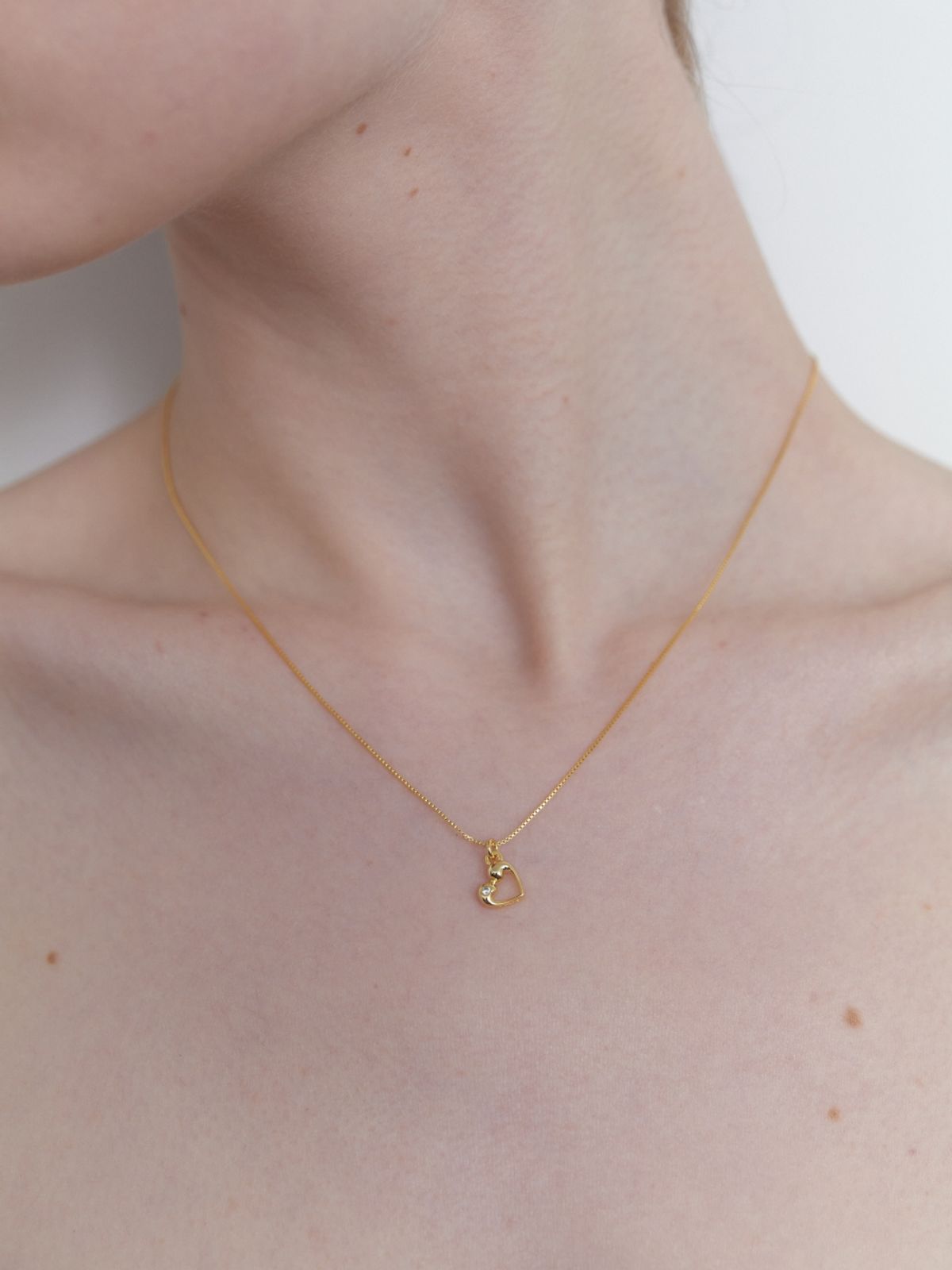 러브미몬스터(LOVE ME MONSTER) [Silver] Pure Cubic Mont Chain Necklace (L251MNK080)