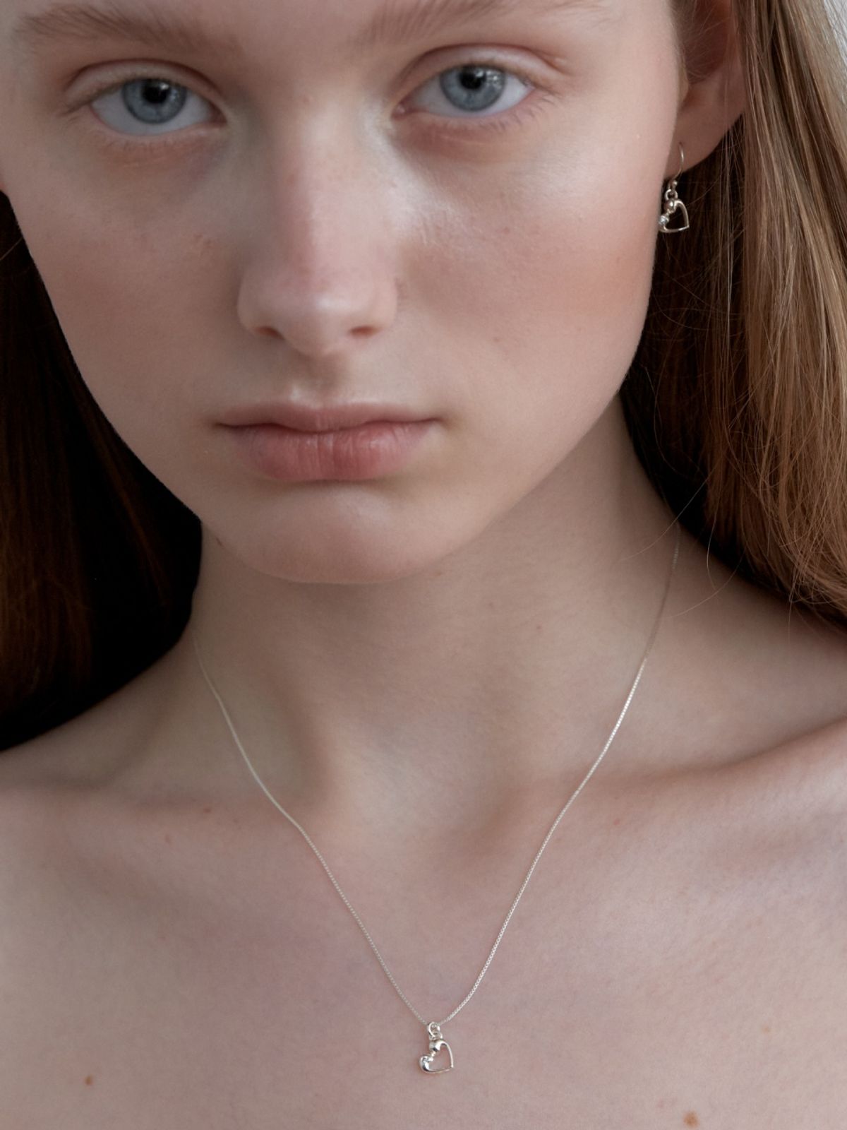 러브미몬스터(LOVE ME MONSTER) [Silver] Pure Cubic Mont Chain Necklace (L251MNK080)