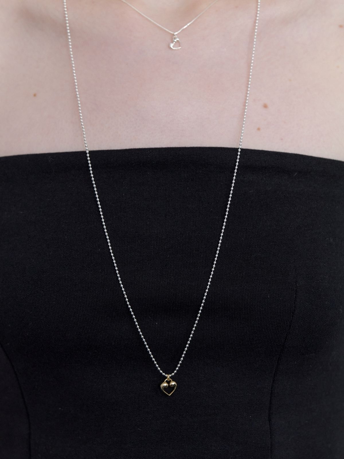 러브미몬스터(LOVE ME MONSTER) Mont Tini Ball Long Chain Necklace (L251MNK100)