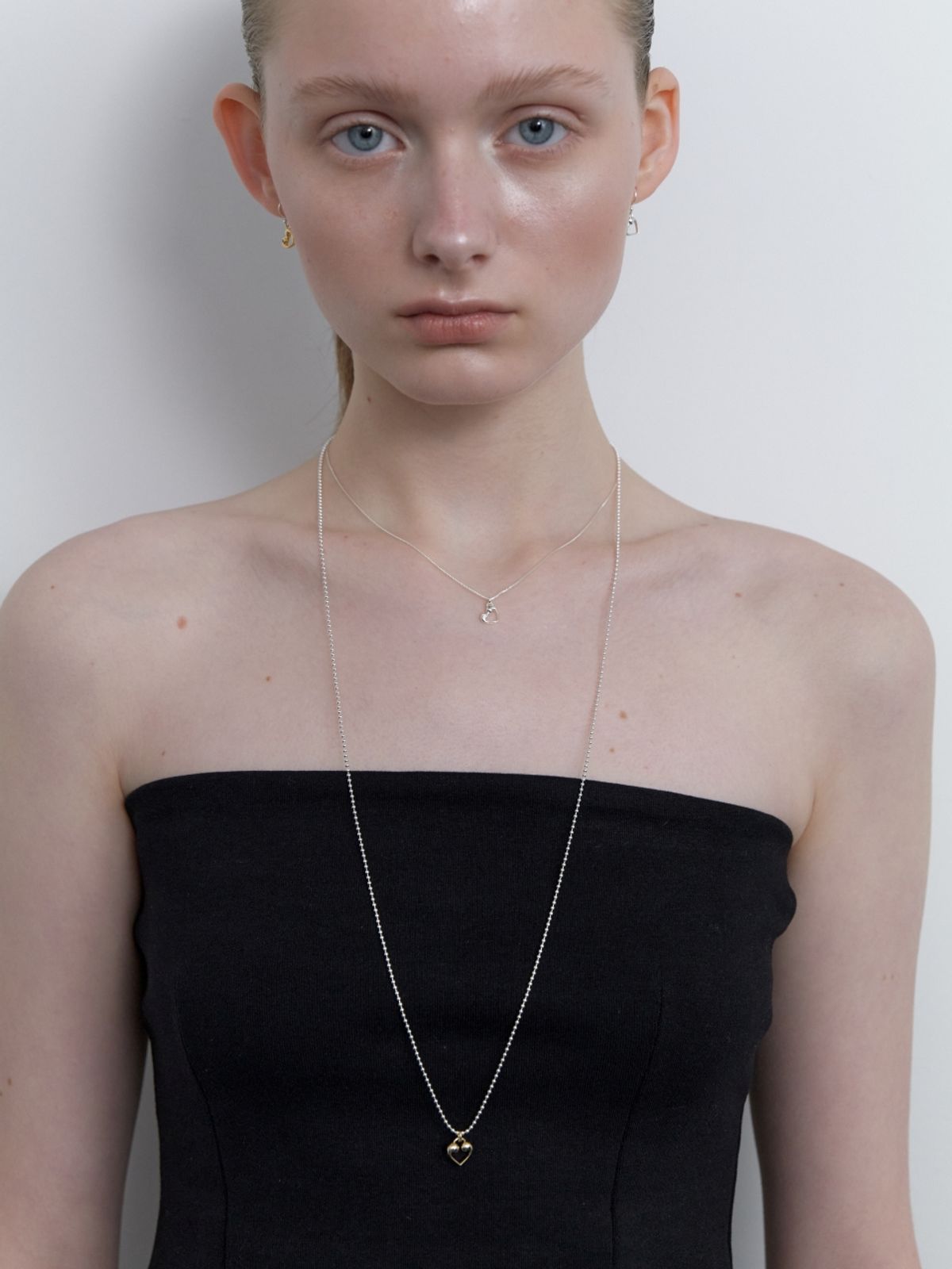 러브미몬스터(LOVE ME MONSTER) Mont Tini Ball Long Chain Necklace (L251MNK100)