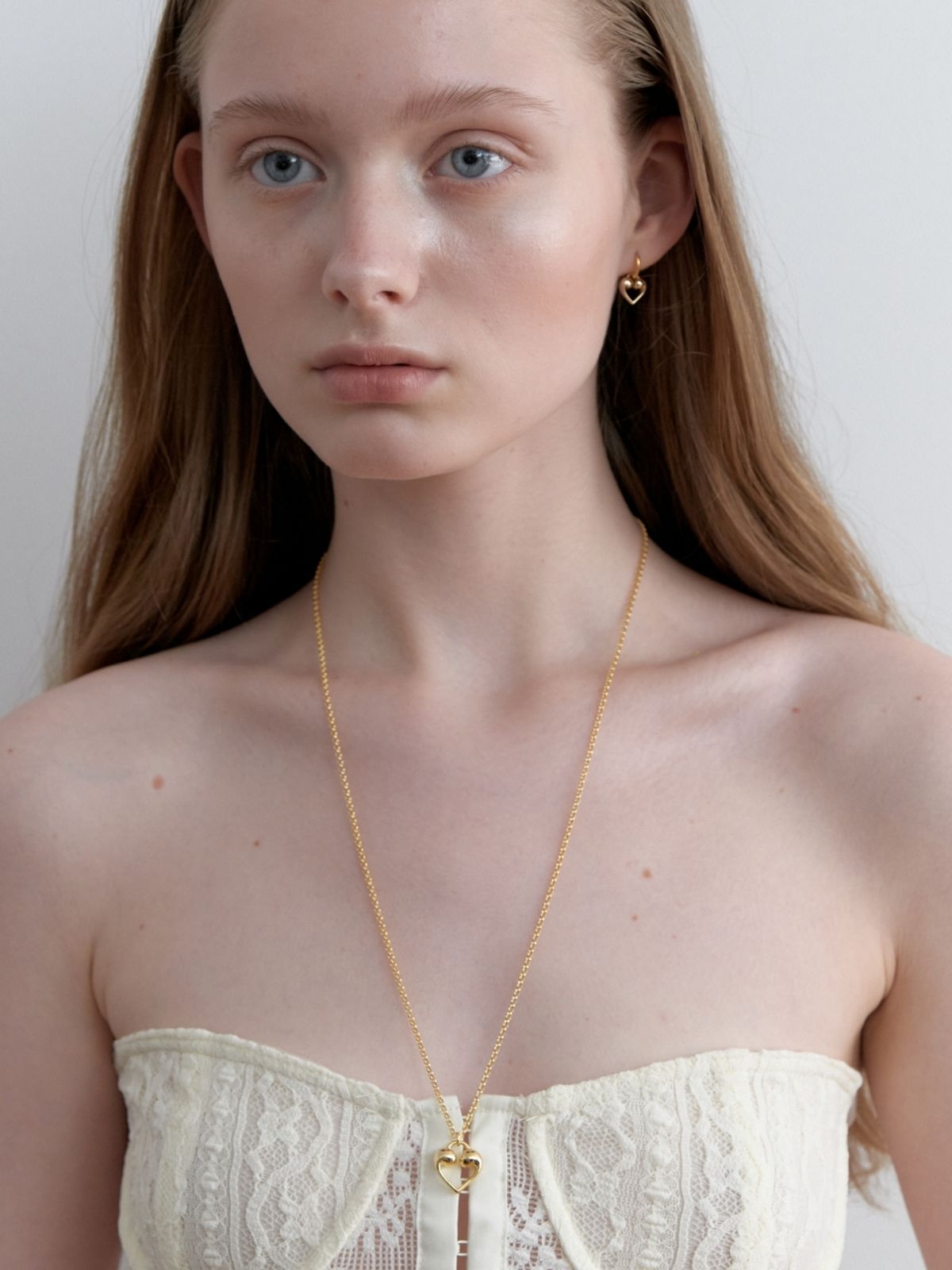 러브미몬스터(LOVE ME MONSTER) Bold Mont Long Chain Necklace (L251MNK130)