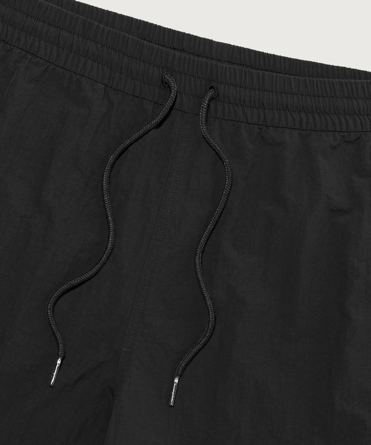 챔피온(CHAMPION) C로고 우븐 스트링 숏팬츠 Black