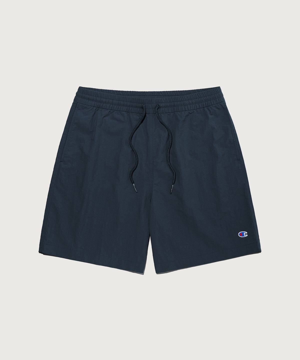 챔피온(CHAMPION) C로고 우븐 스트링 숏팬츠 Navy