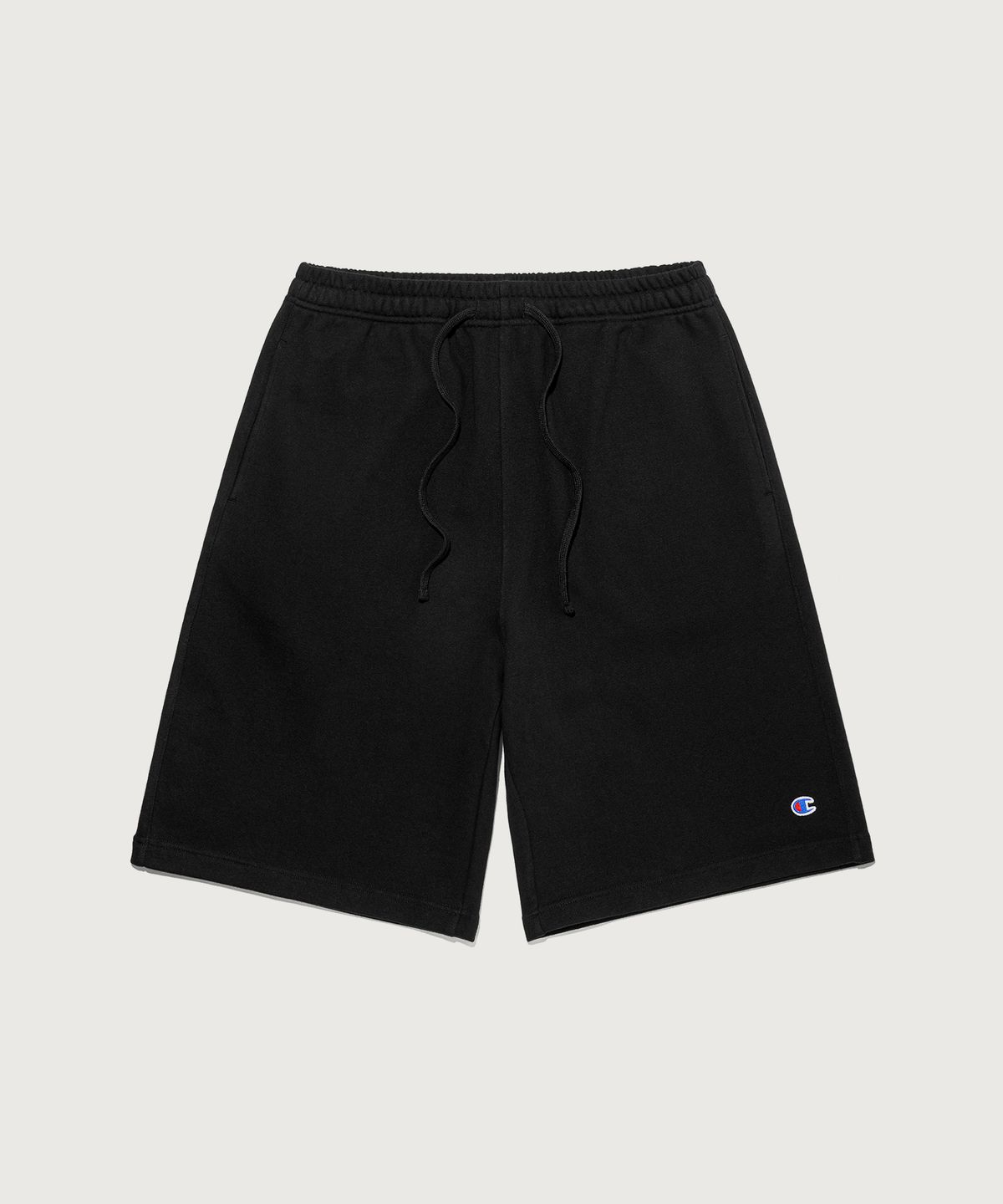 챔피온(CHAMPION) C로고 버뮤다 스웨트 팬츠 Black