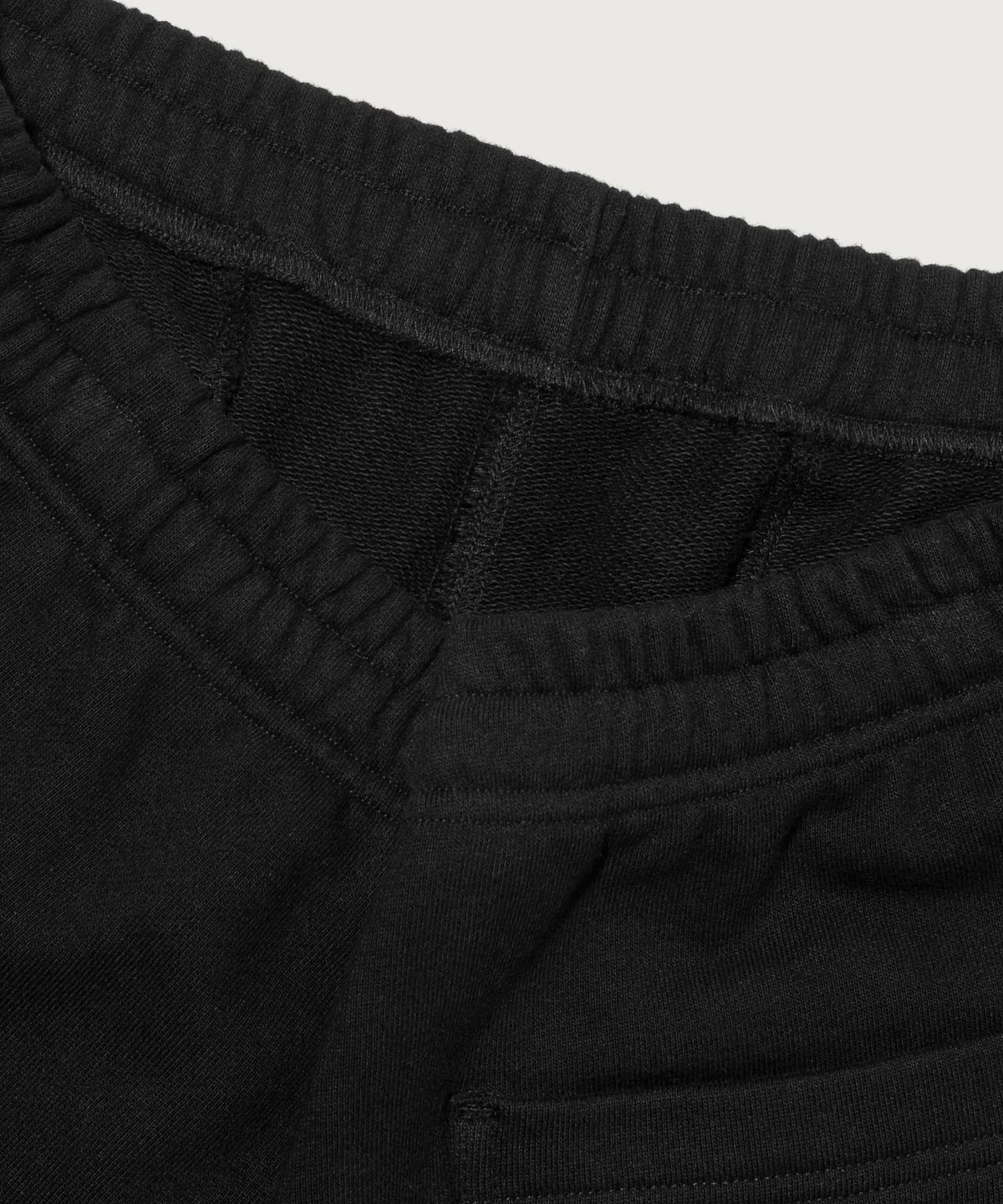 챔피온(CHAMPION) C로고 버뮤다 스웨트 팬츠 Black