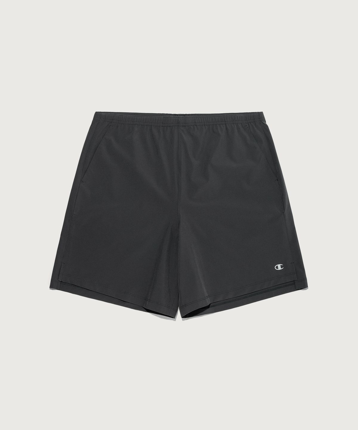 챔피온(CHAMPION) C로고 우븐 7인치 숏팬츠 Charcoal
