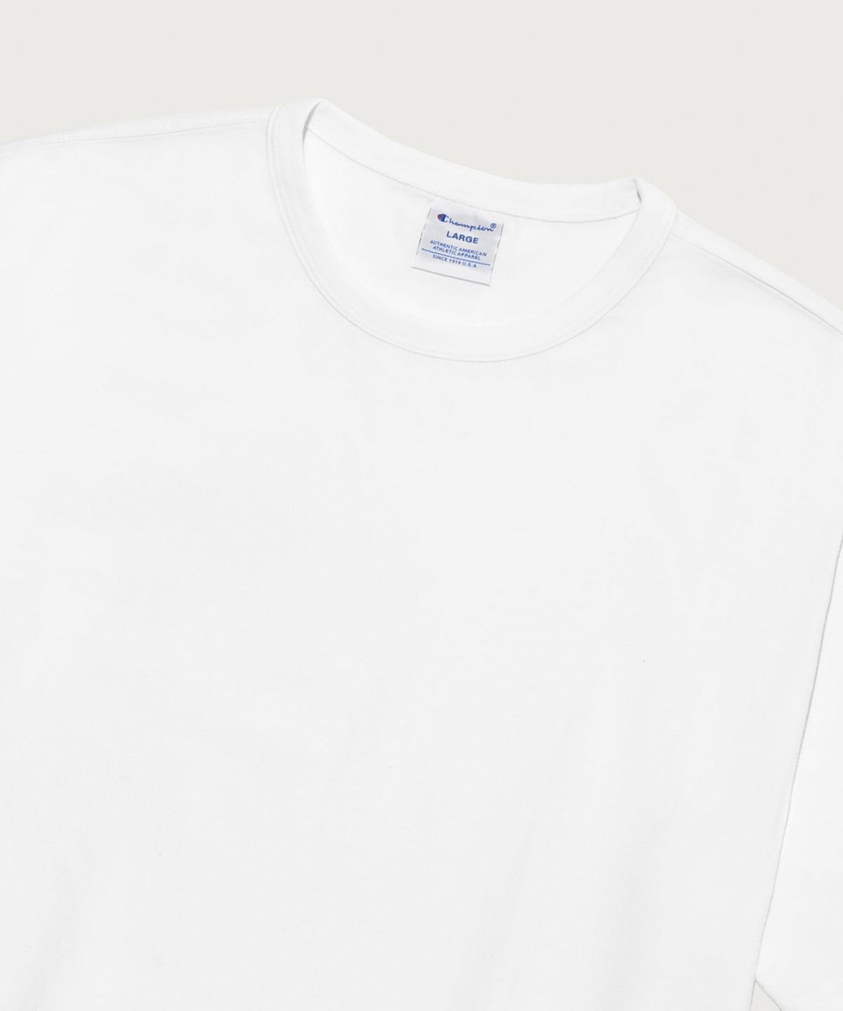 챔피온(CHAMPION) C로고 UNI 반팔 티셔츠 White