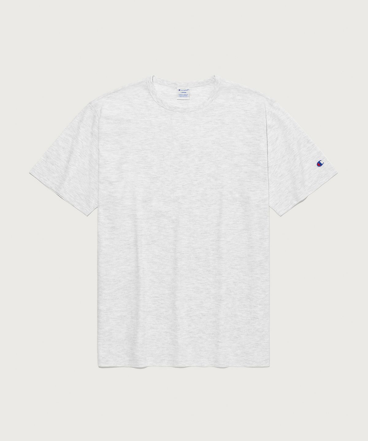 챔피온(CHAMPION) C로고 UNI 반팔 티셔츠 Light Grey